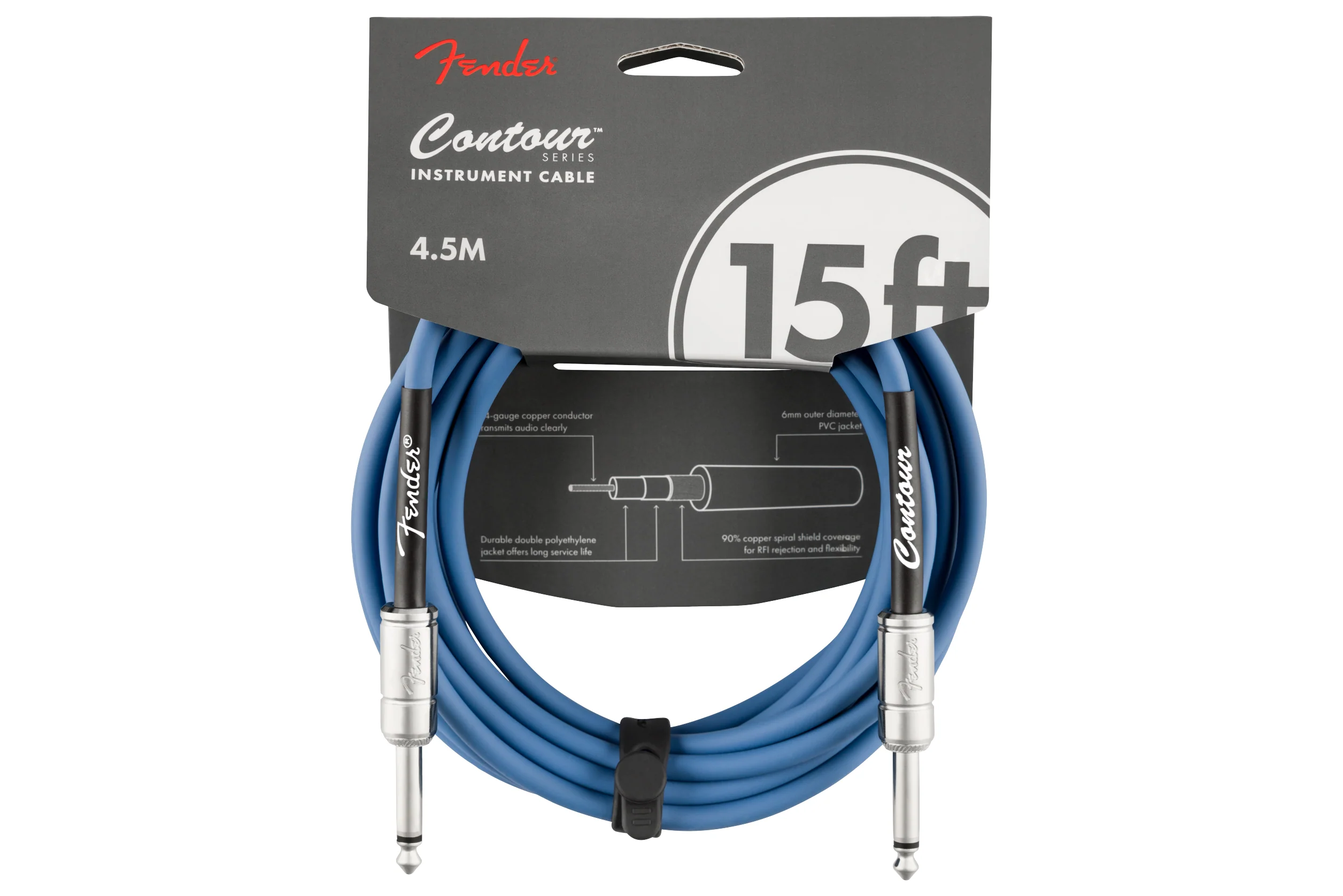 Fender Contour Series Instrument Cables - Image 3