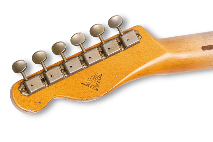 Fender Custom Shop 1950 Telecaster, Heavy Relic, Natural 3 Tone Sunburst, Masterbuilt by Levi Perry - Image 10