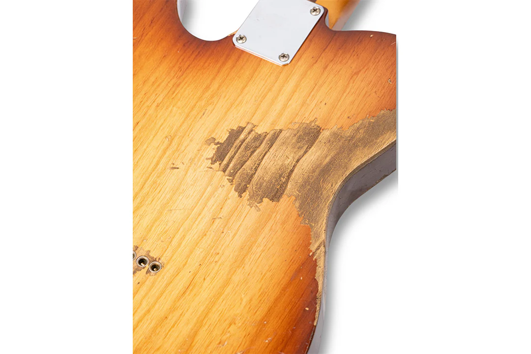 Fender Custom Shop 1950 Telecaster, Heavy Relic, Natural 3 Tone Sunburst, Masterbuilt by Levi Perry - Image 6