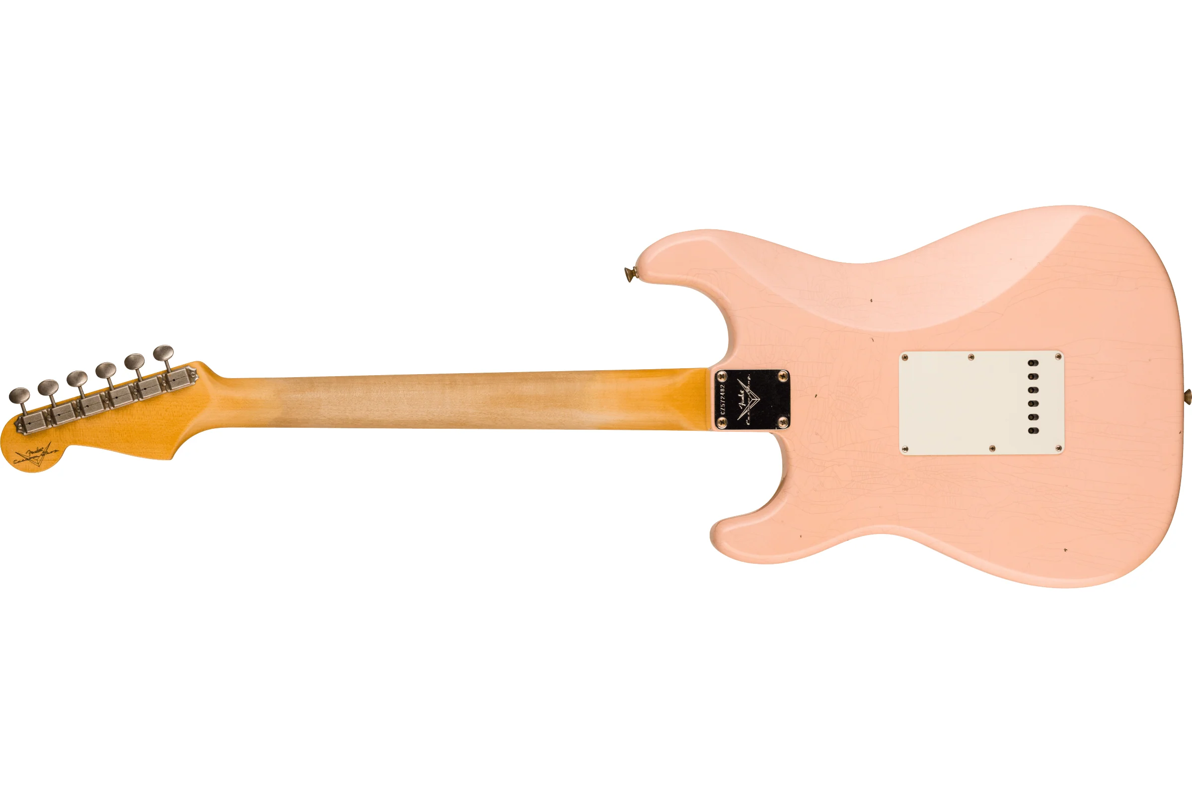 Fender Custom Shop 1959 Stratocaster Journeyman Relic, Super Faded Aged Shell Pink - Image 2