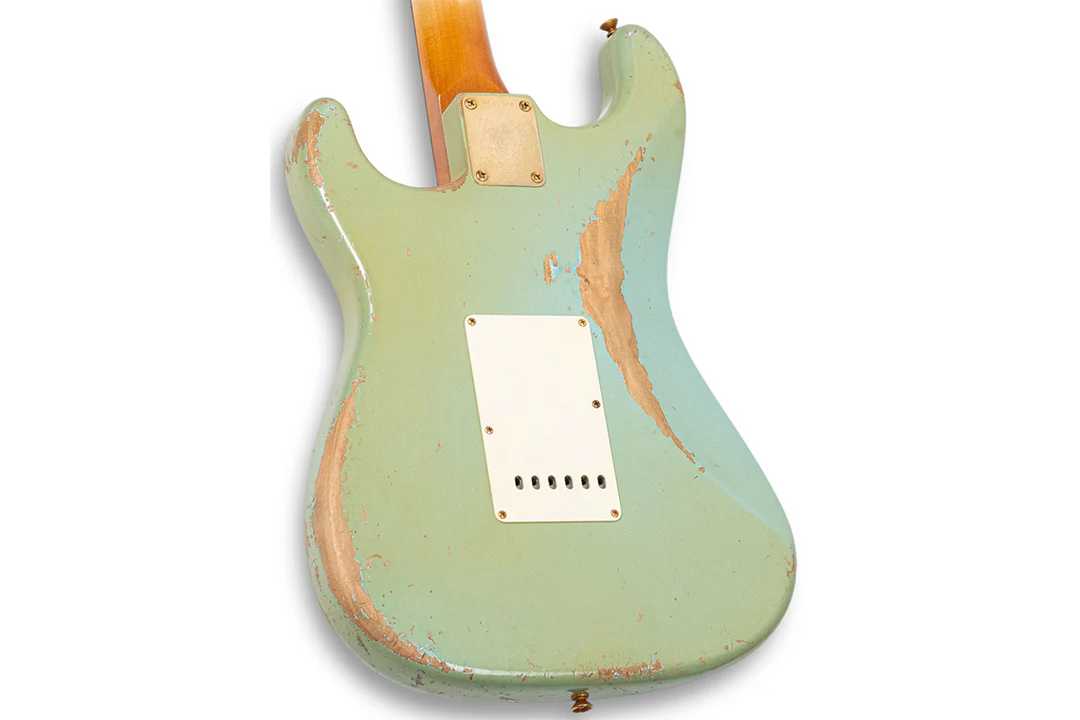 Fender Custom Shop 1960 Stratocaster, Heavy Relic, Daphne Blue, Masterbuilt by Levi Perry - Image 10