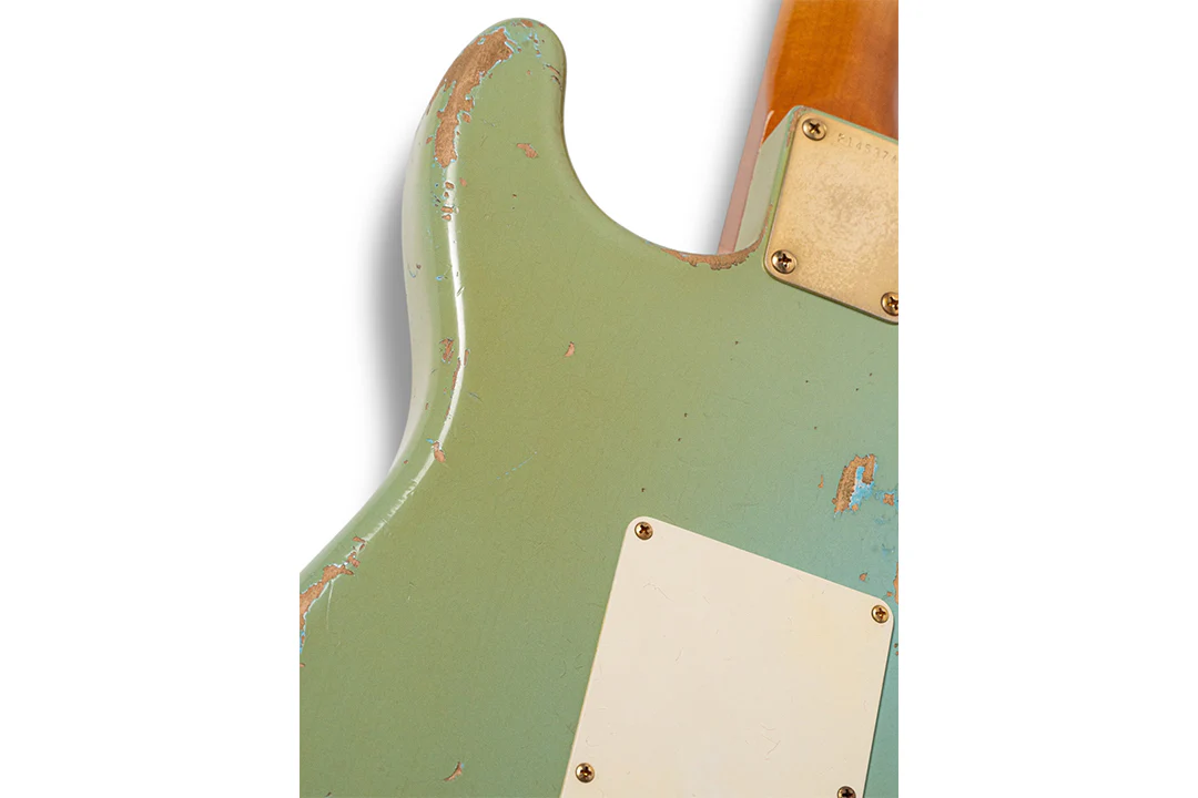 Fender Custom Shop 1960 Stratocaster, Heavy Relic, Daphne Blue, Masterbuilt by Levi Perry - Image 11