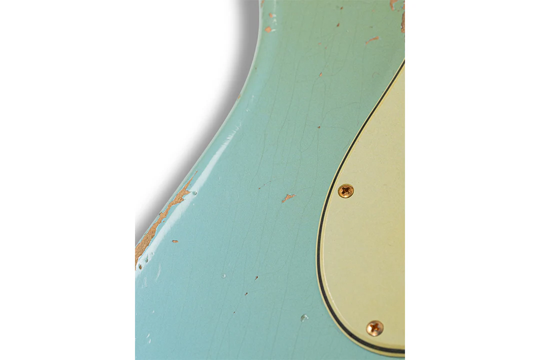 Fender Custom Shop 1960 Stratocaster, Heavy Relic, Daphne Blue, Masterbuilt by Levi Perry - Image 5