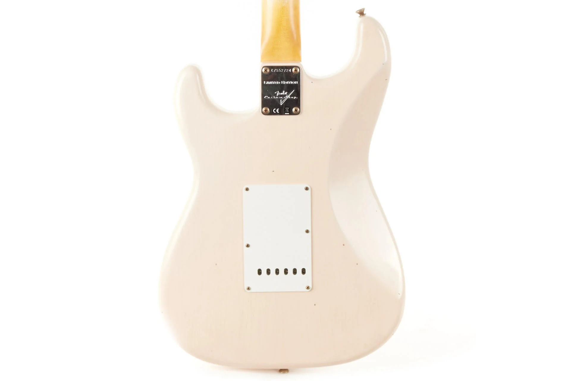 Fender Custom Shop 1960 Stratocaster Journeyman Relic - Super Faded Aged Shell Pink - Image 3