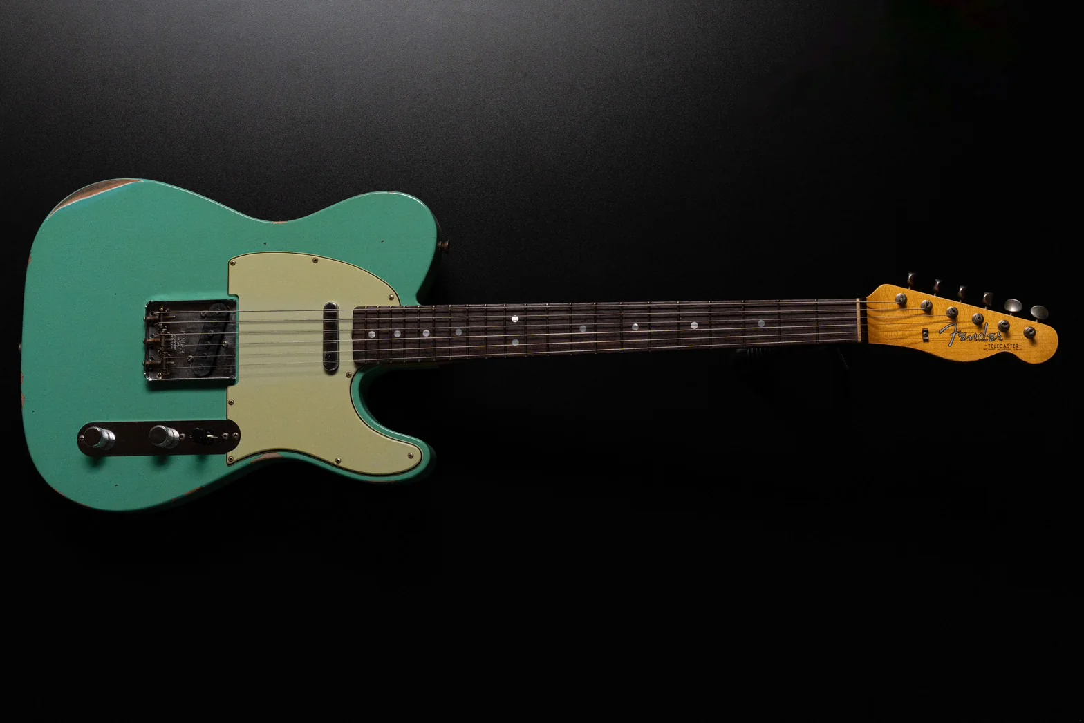 Fender Custom Shop 1964 Telecaster Relic, Aged Sea Foam Green - Image 3