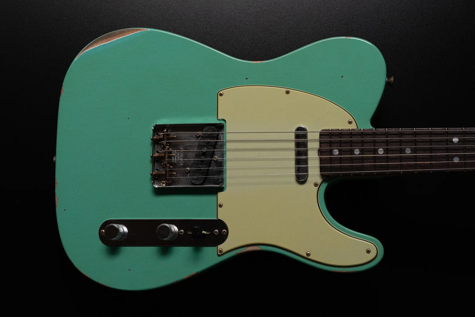 Fender Custom Shop 1964 Telecaster Relic, Aged Sea Foam Green - Image 5