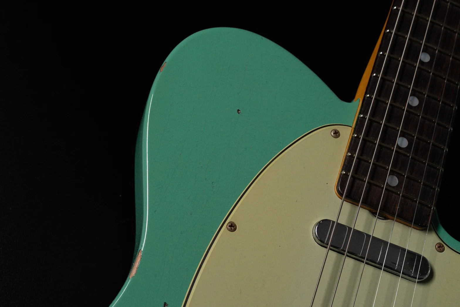 Fender Custom Shop 1964 Telecaster Relic, Aged Sea Foam Green - Image 8