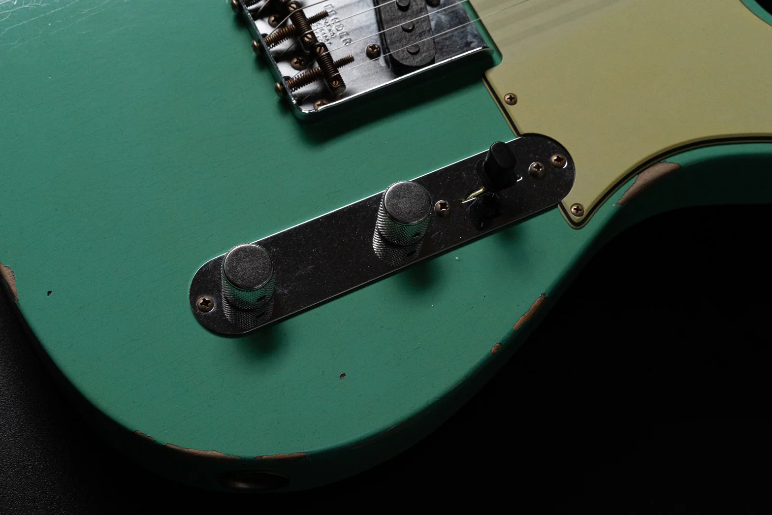Fender Custom Shop 1964 Telecaster Relic, Aged Sea Foam Green - Image 9