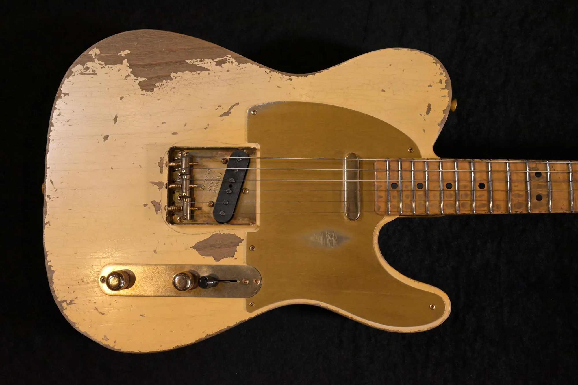 Fender Custom Shop 52 Telecaster Heavy Relic, White Blonde - Dale Wilson - Image 3