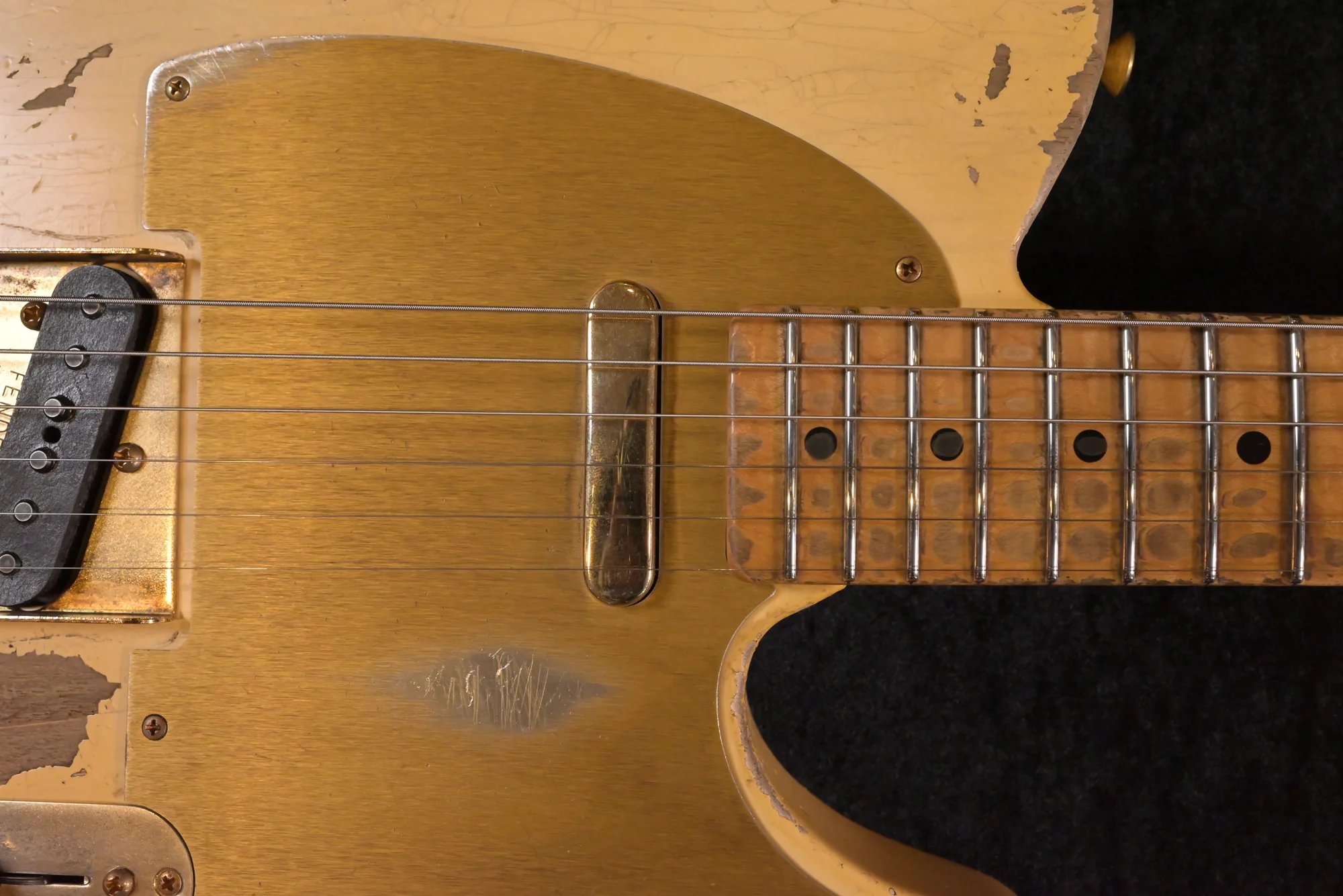 Fender Custom Shop 52 Telecaster Heavy Relic, White Blonde - Dale Wilson - Image 5