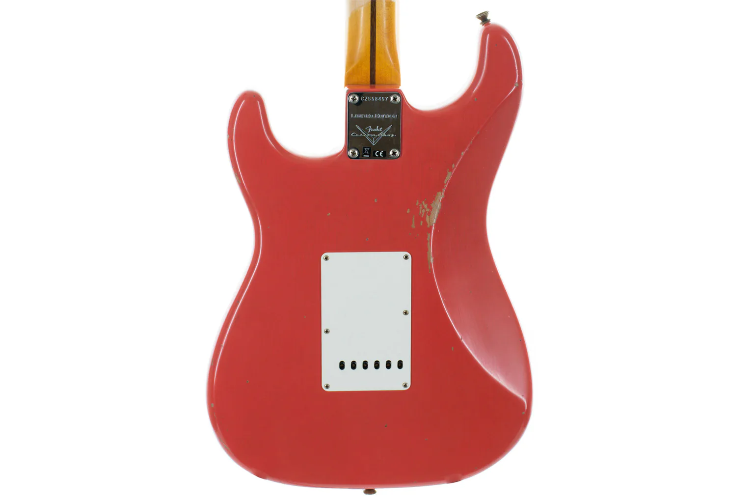 Fender Custom Shop '57 Stratocaster Relic Tahitian Coral - Image 3