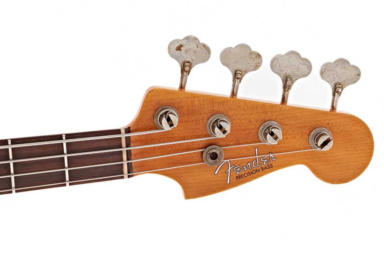 Fender Custom Shop 63 Precision Bass Journeyman, Aged Daphne Blue - Image 6