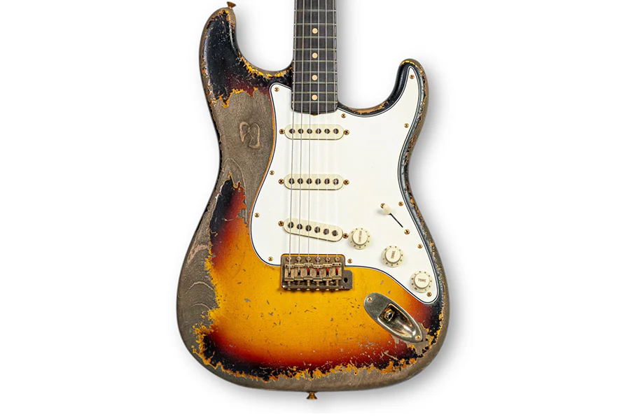 Fender Custom Shop Masterbuilt 1963 Stratocaster, Heavy Relic, 3 Tone Sunburst (MB by Dale Wilson) - Image 3
