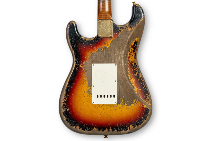 Fender Custom Shop Masterbuilt 1963 Stratocaster, Heavy Relic, 3 Tone Sunburst (MB by Dale Wilson) - Image 4