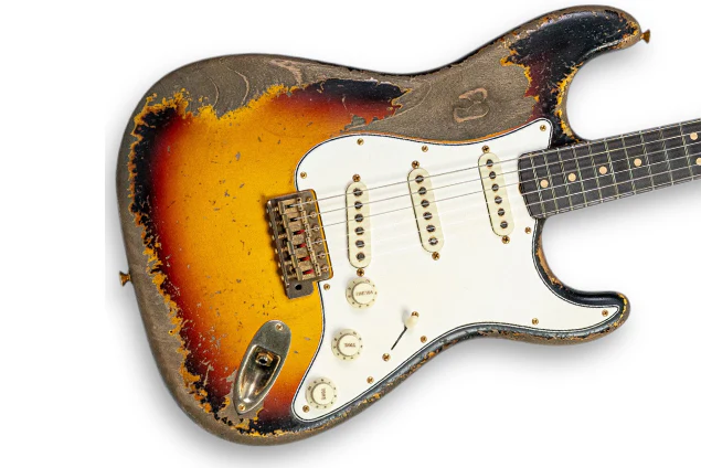 Fender Custom Shop Masterbuilt 1963 Stratocaster, Heavy Relic, 3 Tone Sunburst (MB by Dale Wilson) - Image 5
