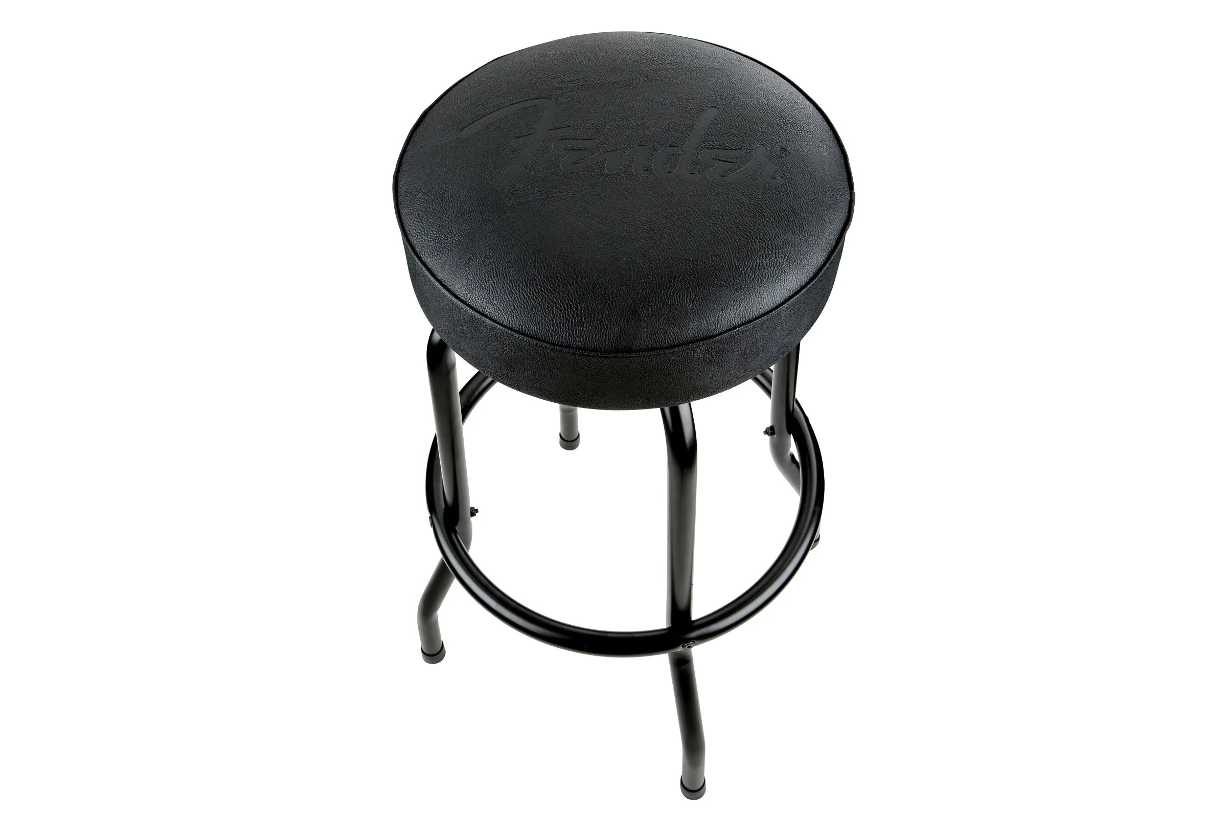 Fender Embossed Black Logo Barstool, Black - Image 4