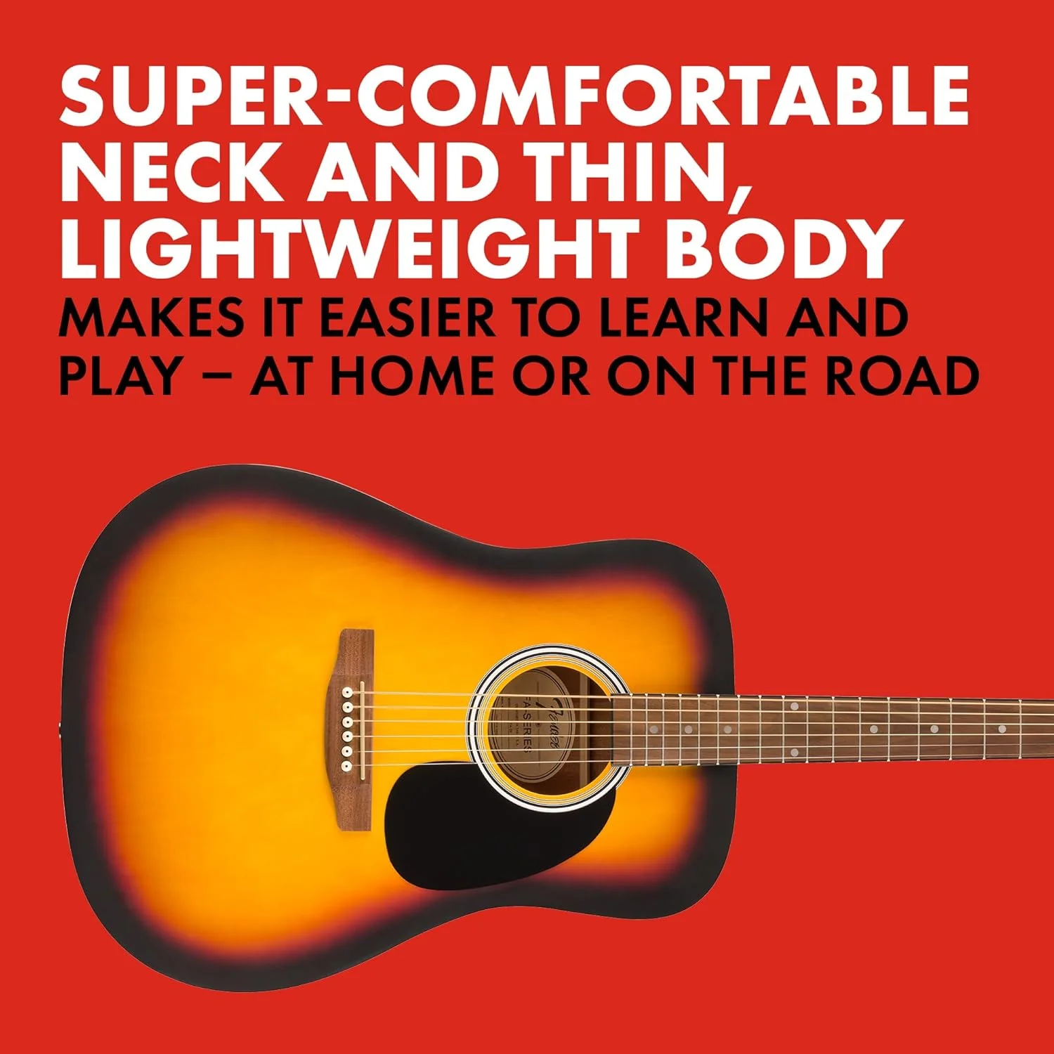 Fender FA-25 Dreadnought - Image 8