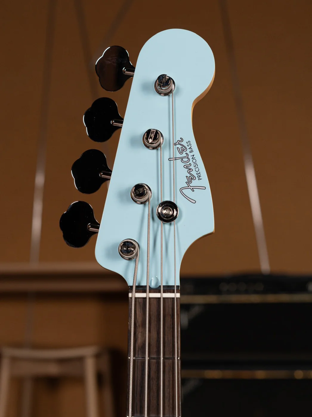 Fender FSR Collection Hybrid II Precision Bass, Daphne Blue - Image 3