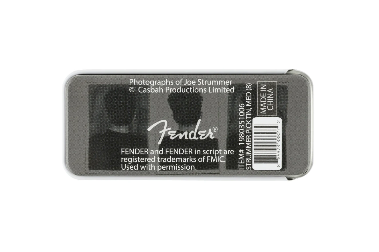 Fender Joe Strummer Pick Tin, Medium - 8 Pack - Image 3