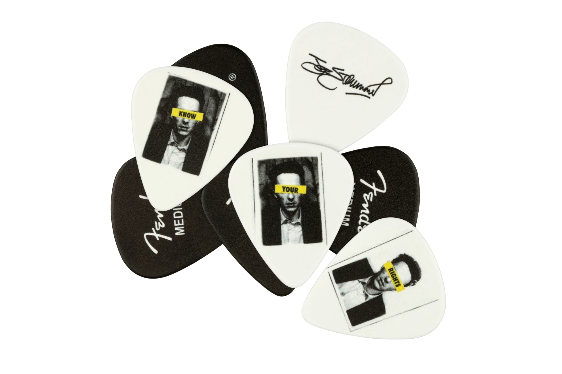 Fender Joe Strummer Pick Tin, Medium - 8 Pack - Image 5