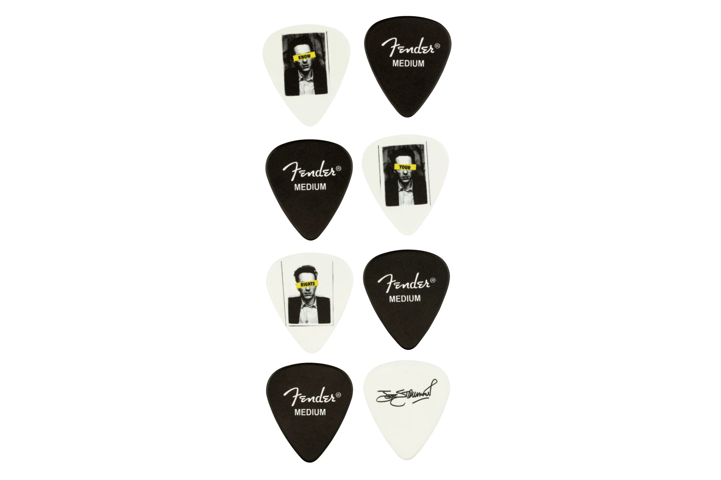 Fender Joe Strummer Pick Tin, Medium - 8 Pack - Image 6