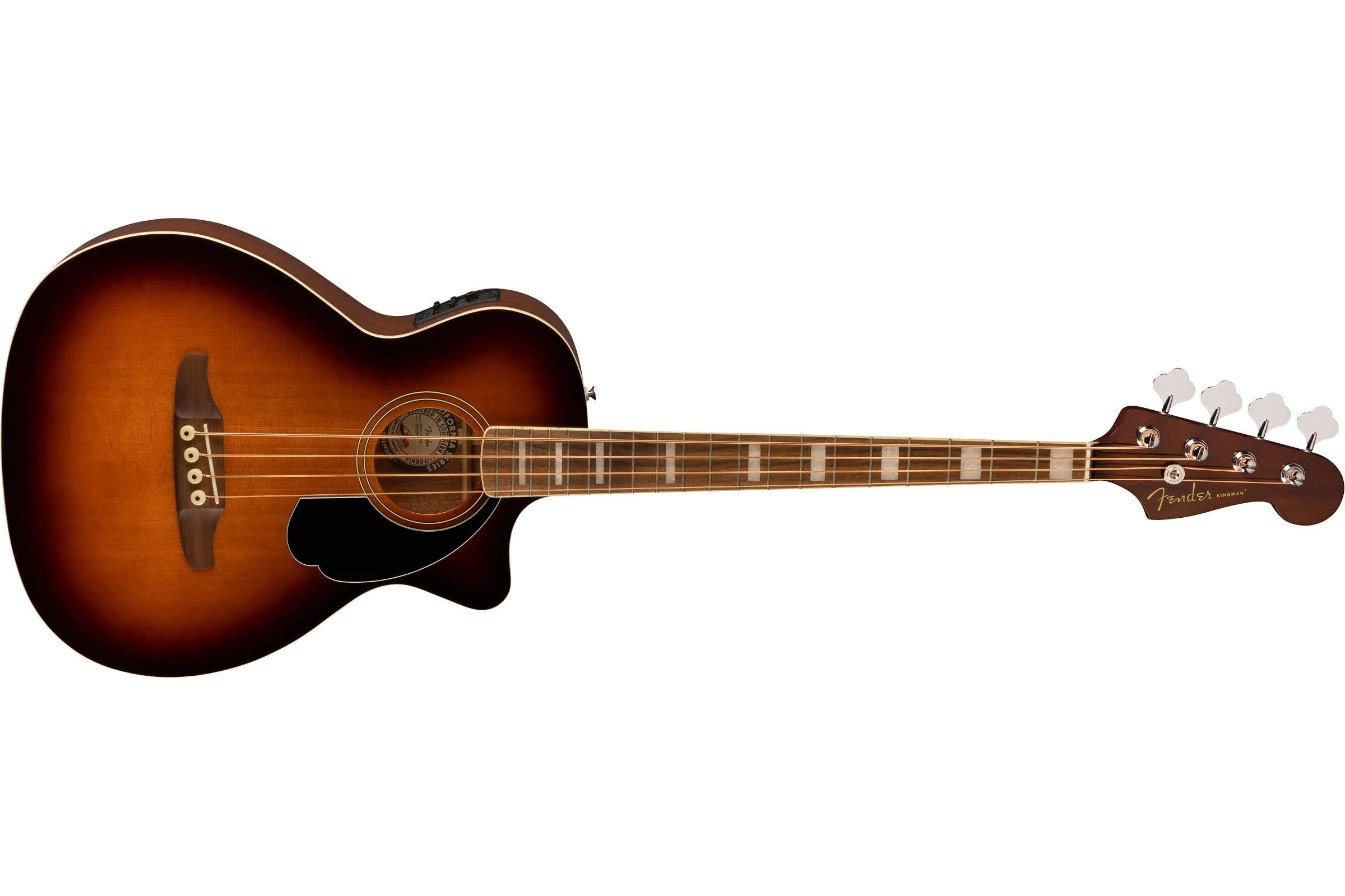 Fender Kingman Bass - Shaded Edge Burst - Image 3