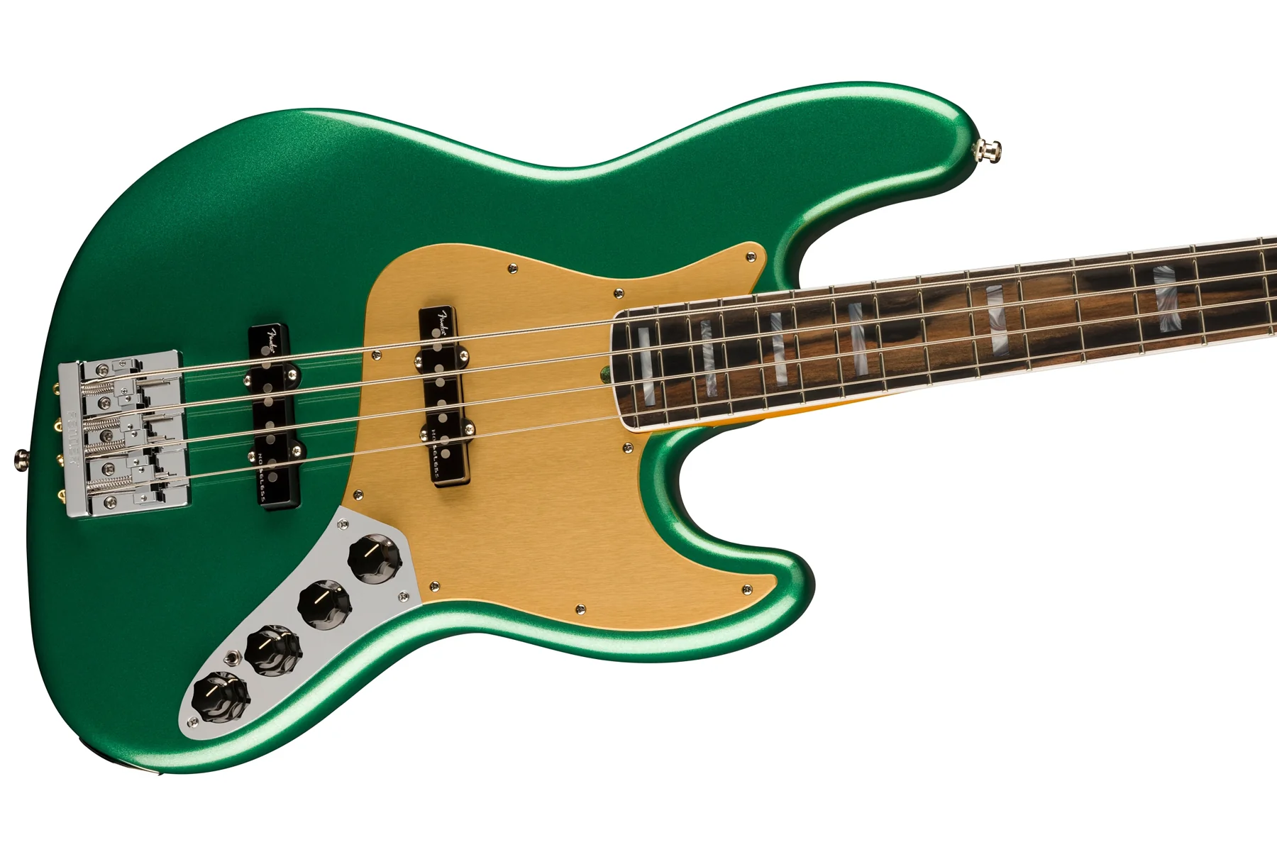 Fender Limiited Edition American Ultra Jazz Bass, Mystic Pine Green - Image 3