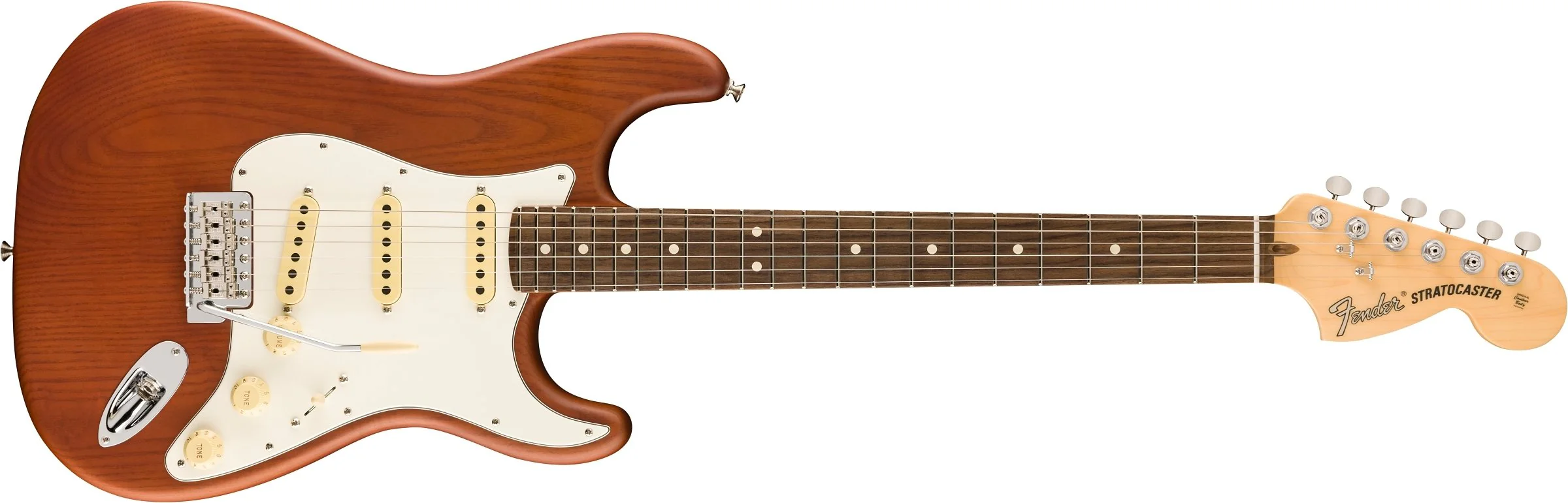 Fender Limited Edition American Performer Timber Stratocaster - Image 2