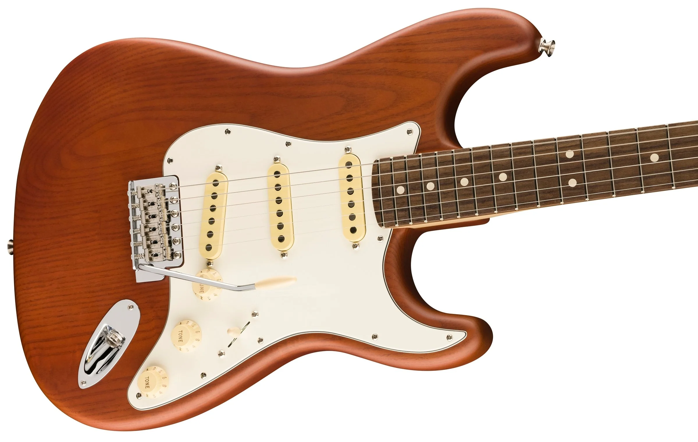 Fender Limited Edition American Performer Timber Stratocaster - Image 4
