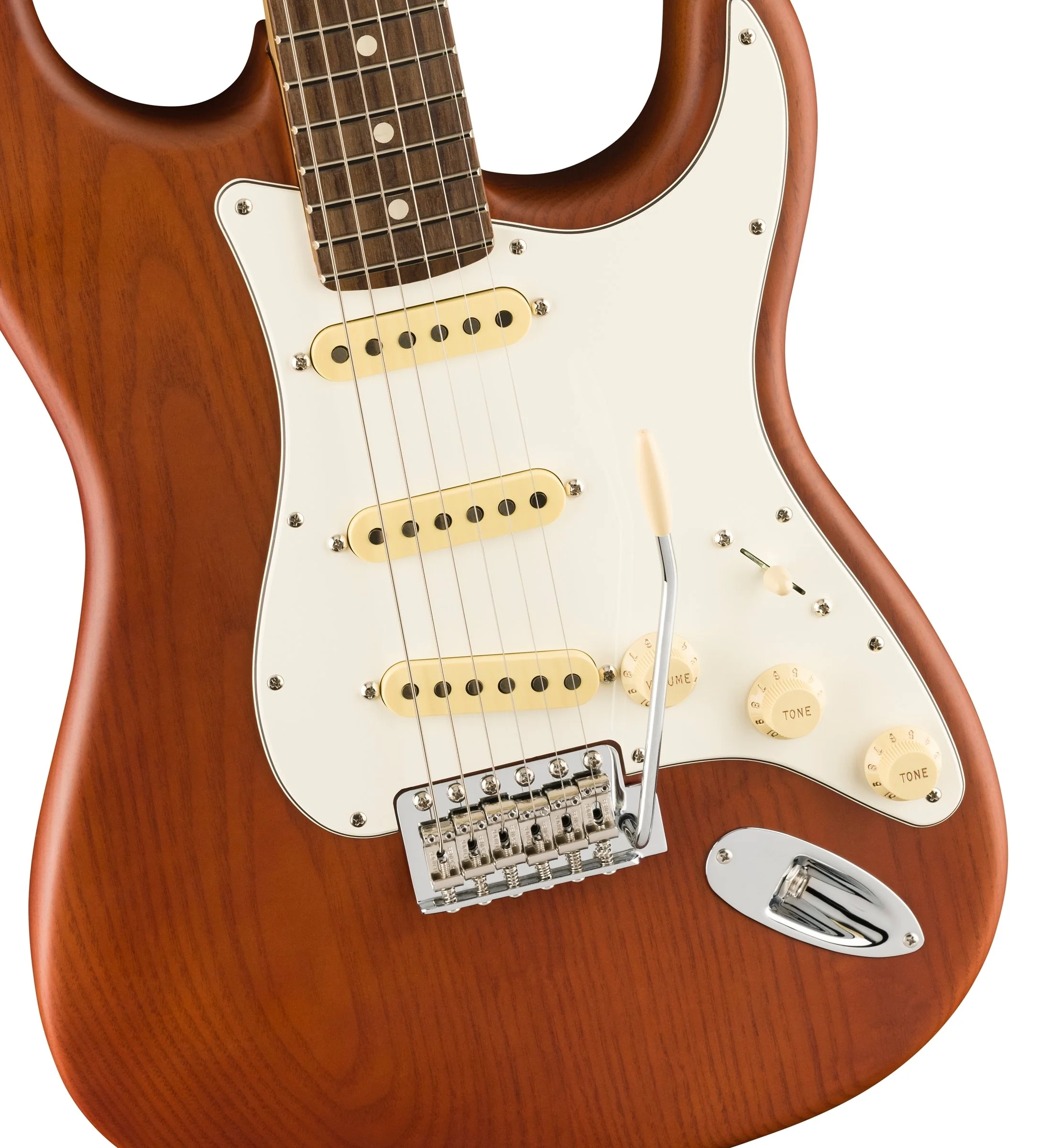 Fender Limited Edition American Performer Timber Stratocaster - Image 5