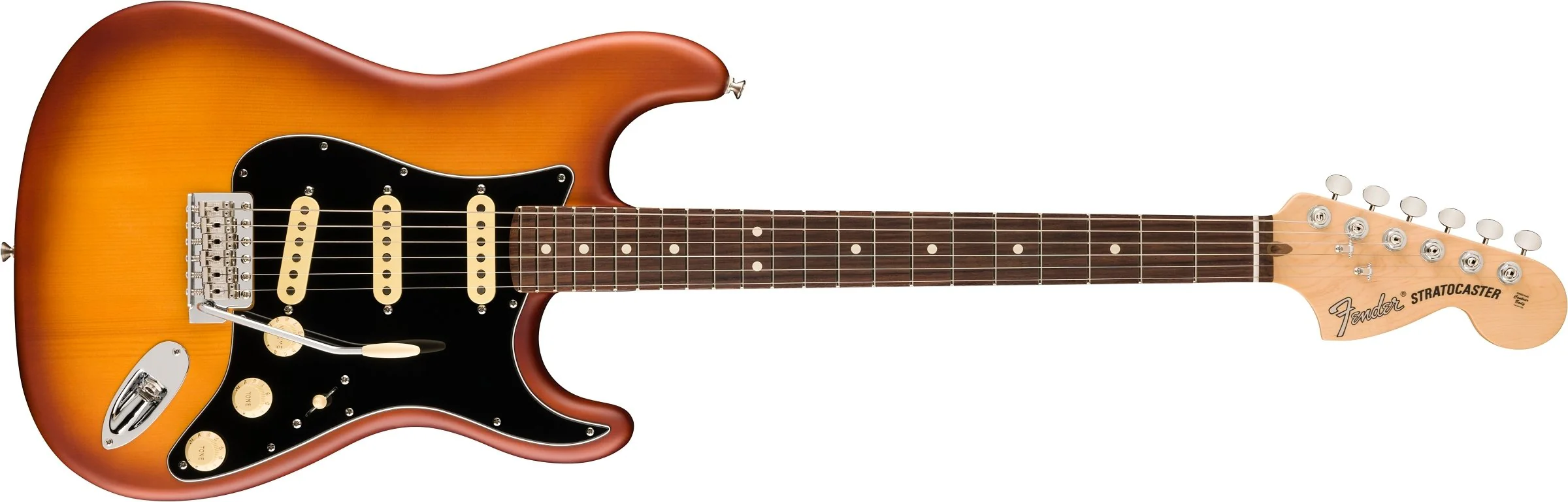 Fender Limited Edition American Performer Timber Stratocaster - Image 8