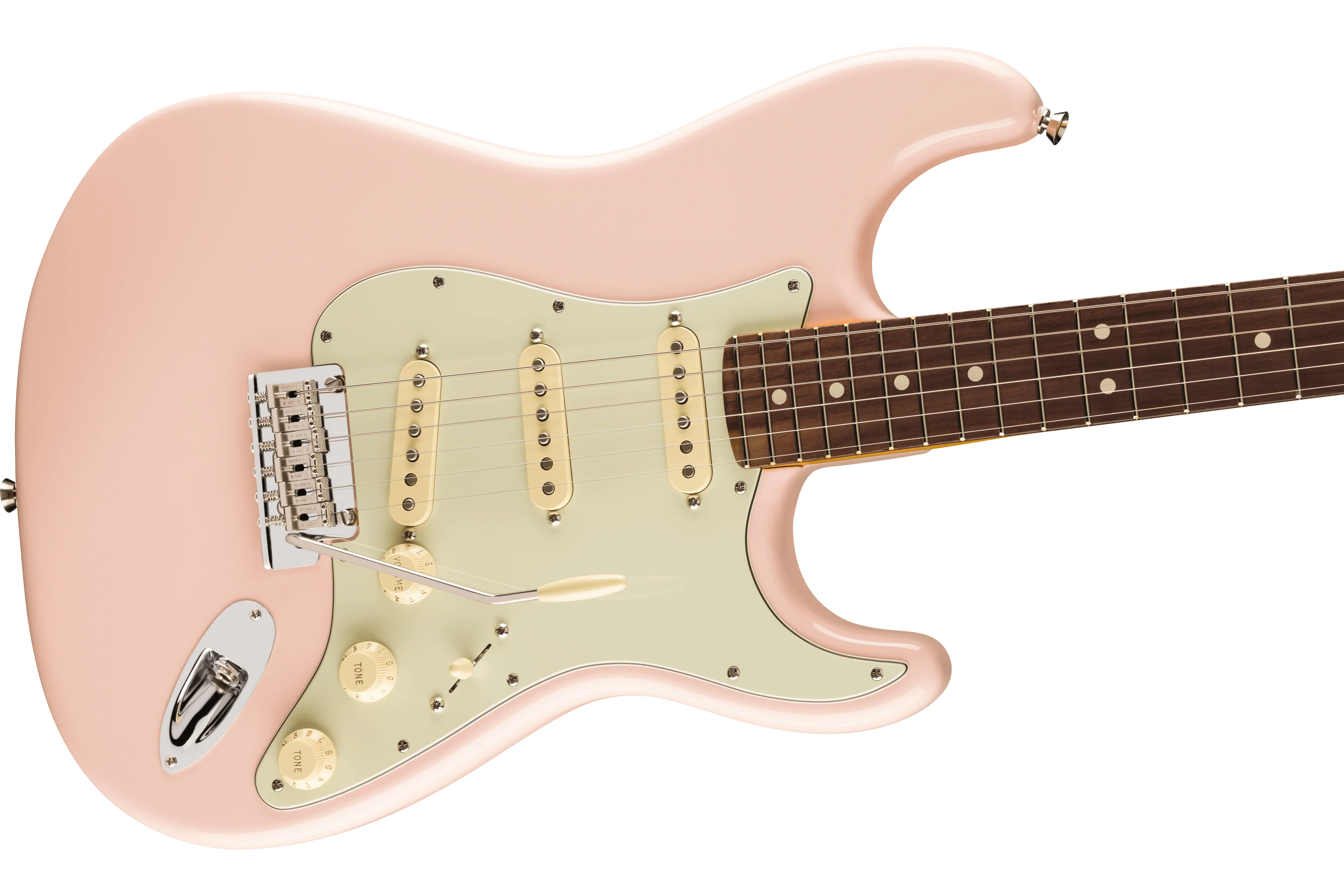 Fender Limited Edition American Professional II Stratocaster, Shell Pink - Image 3