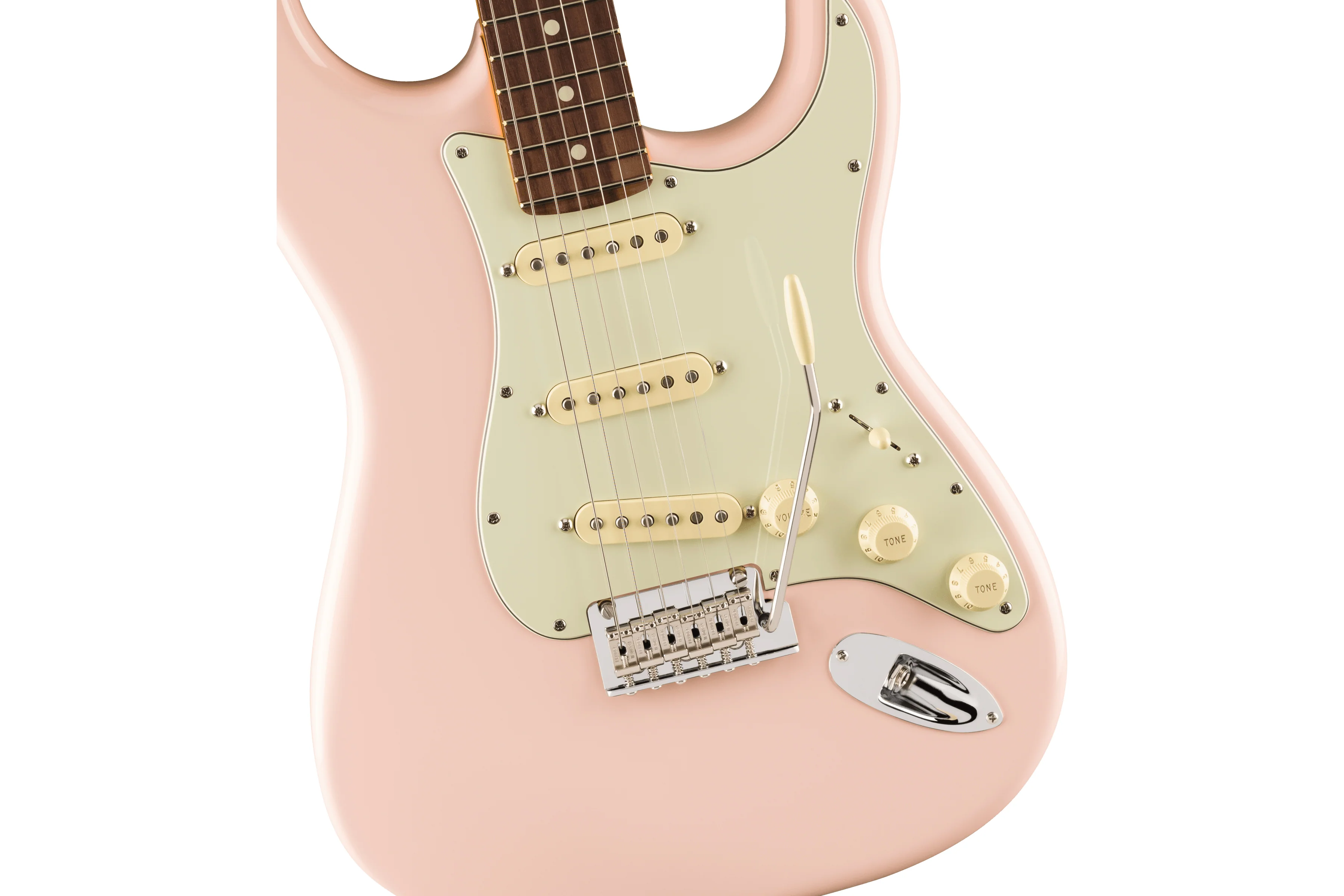 Fender Limited Edition American Professional II Stratocaster, Shell Pink - Image 4