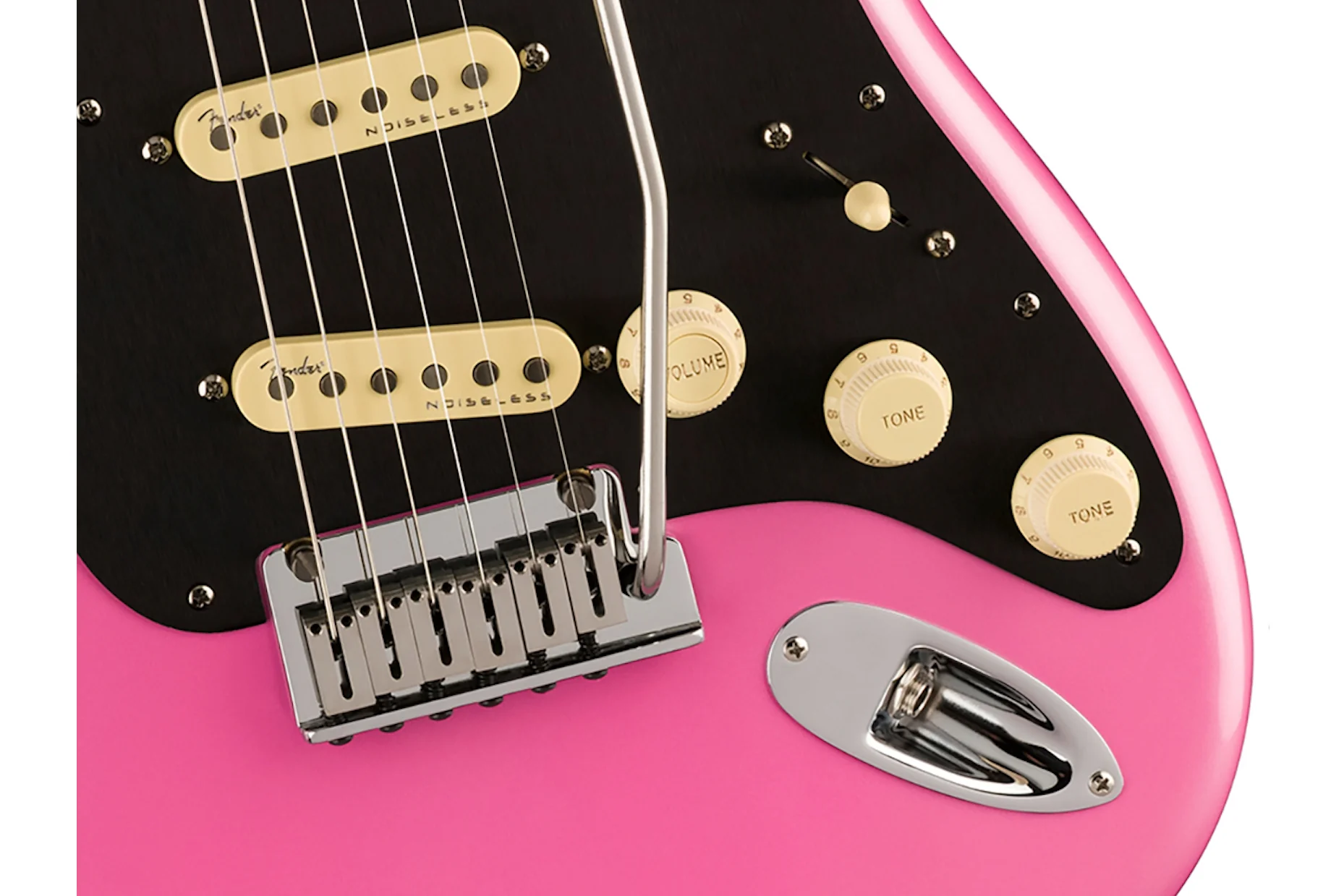 Fender Limited Edition American Ultra Stratocaster Bubble Gum Metallic - Image 5