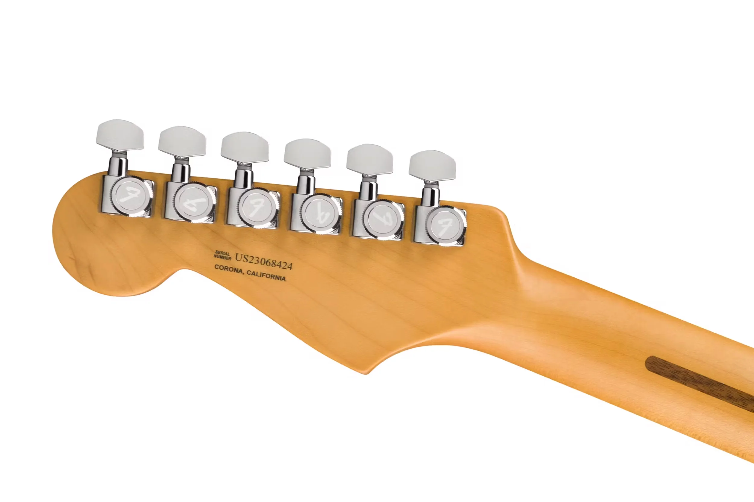Fender Limited Edition American Ultra Stratocaster HSS, Tiger's Eye - Image 7