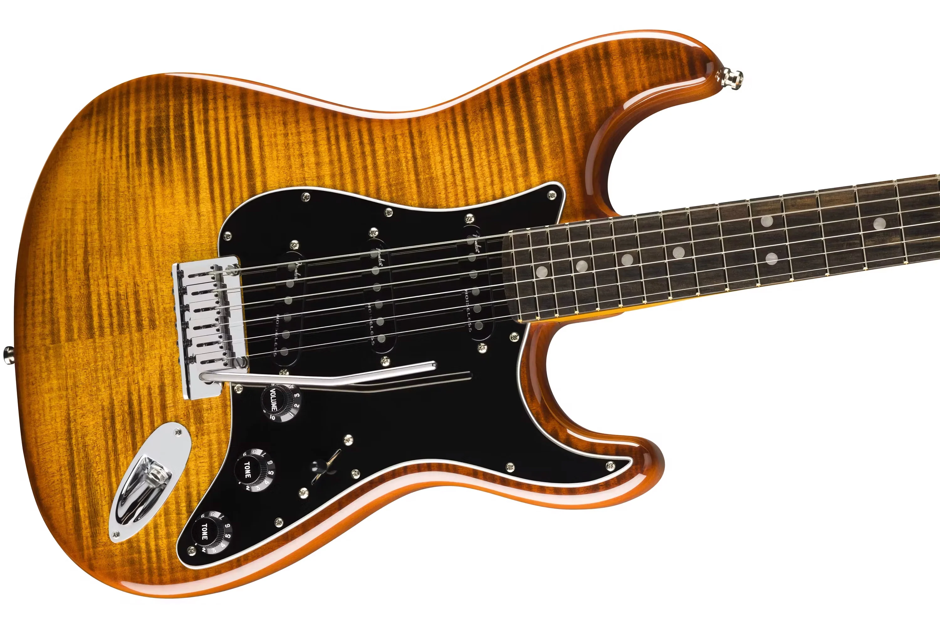 Fender Limited Edition American Ultra Stratocaster Tiger's Eye - Image 3