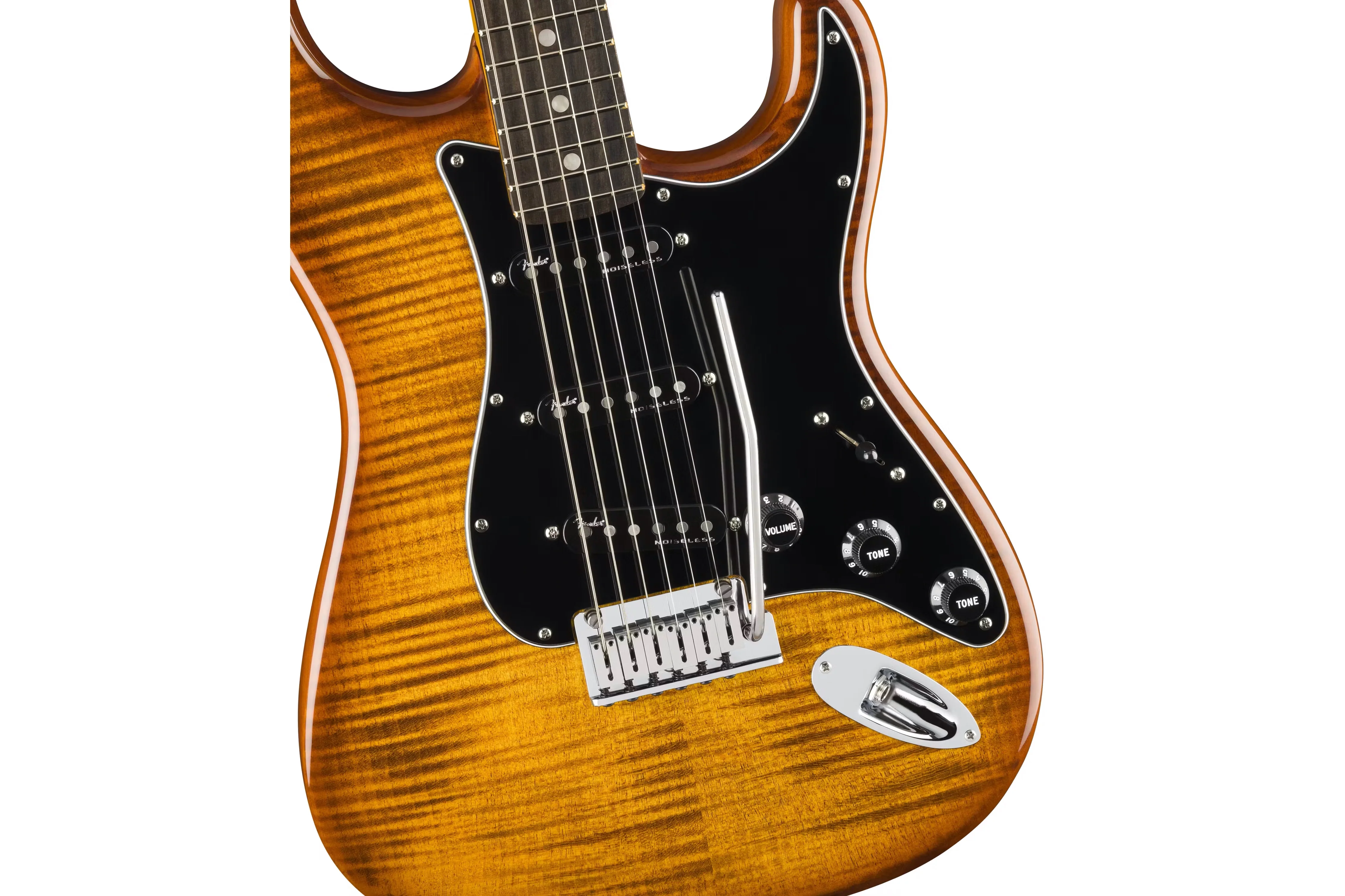 Fender Limited Edition American Ultra Stratocaster Tiger's Eye - Image 4