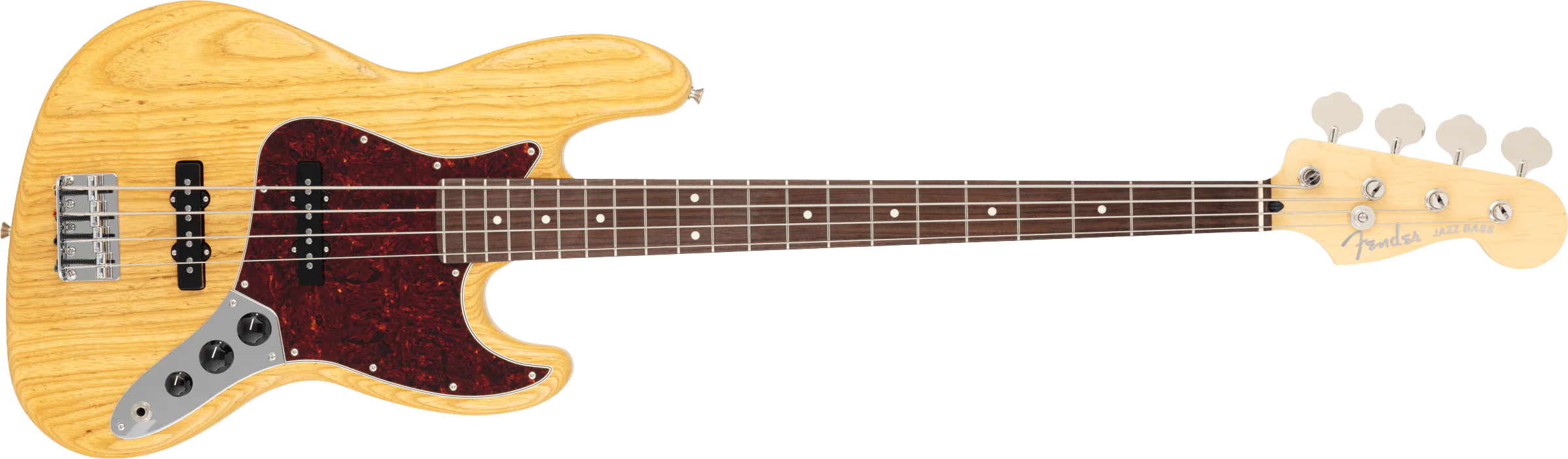 Fender Limited Edition Made in Japan Jazz Bass, Raw Ash - Image 14