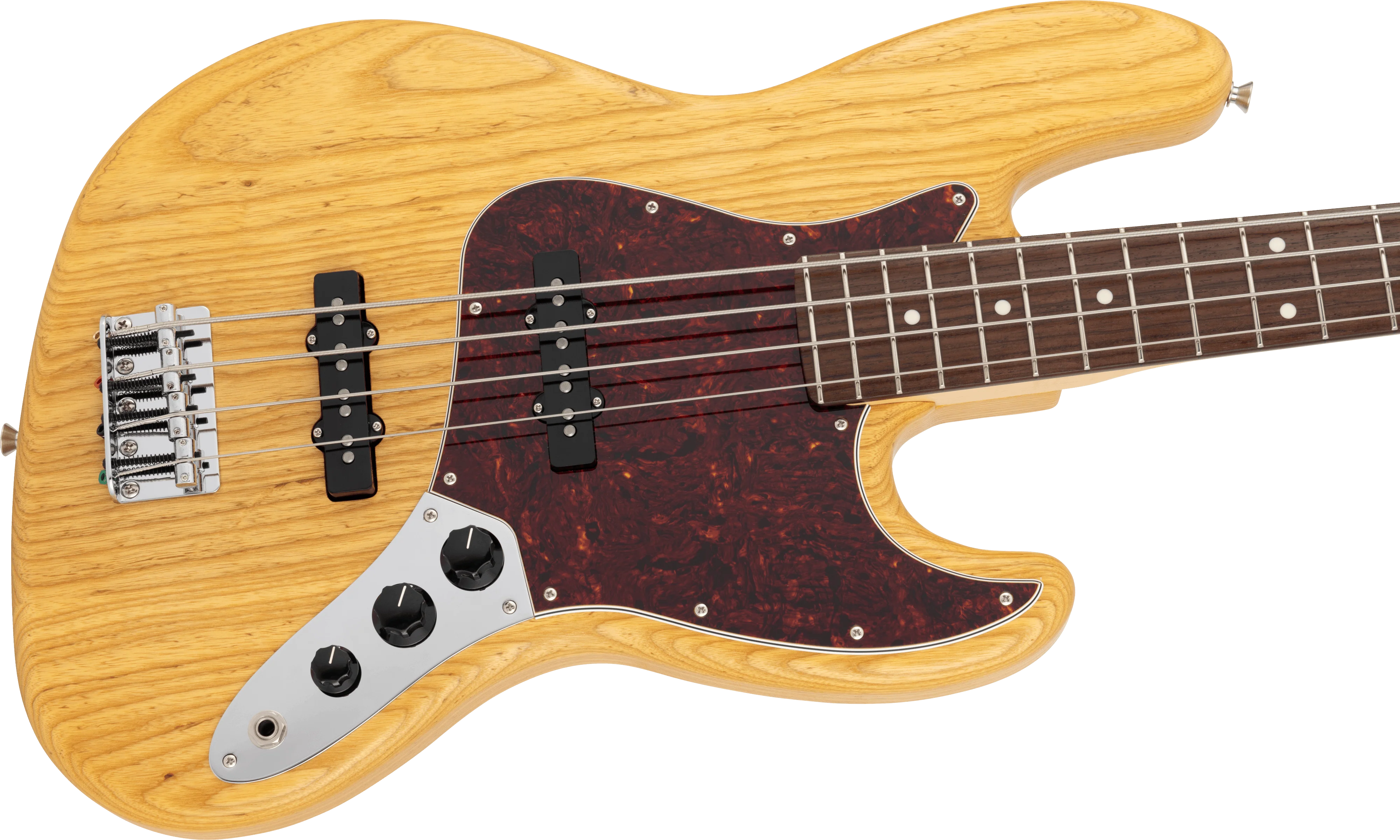Fender Limited Edition Made in Japan Jazz Bass, Raw Ash - Image 16