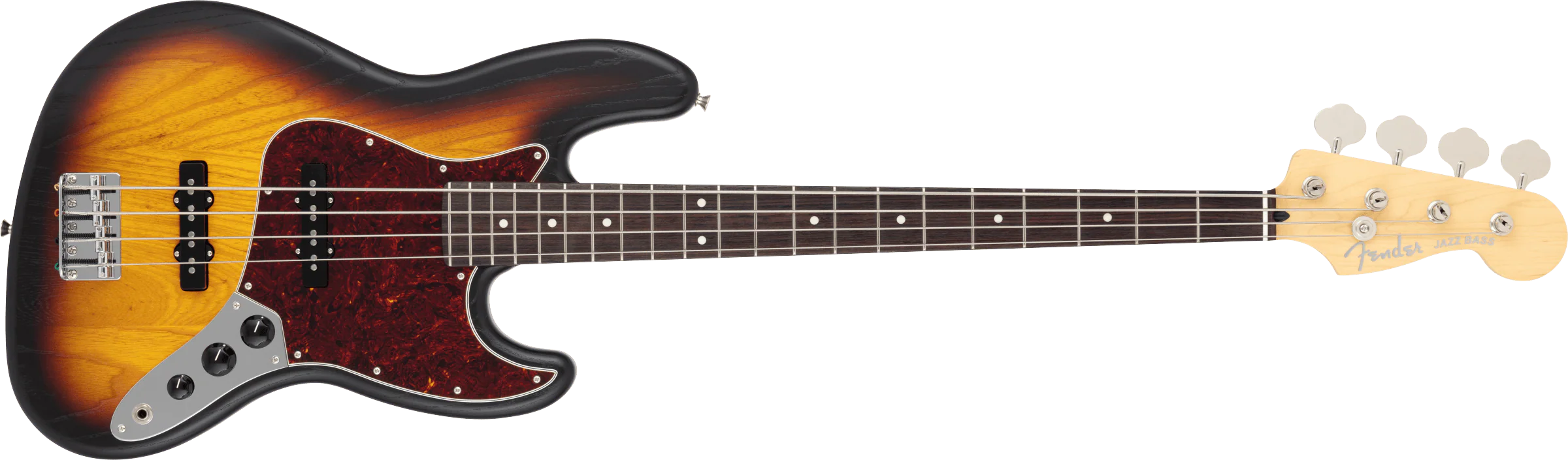 Fender Limited Edition Made in Japan Jazz Bass, Raw Ash - Image 2