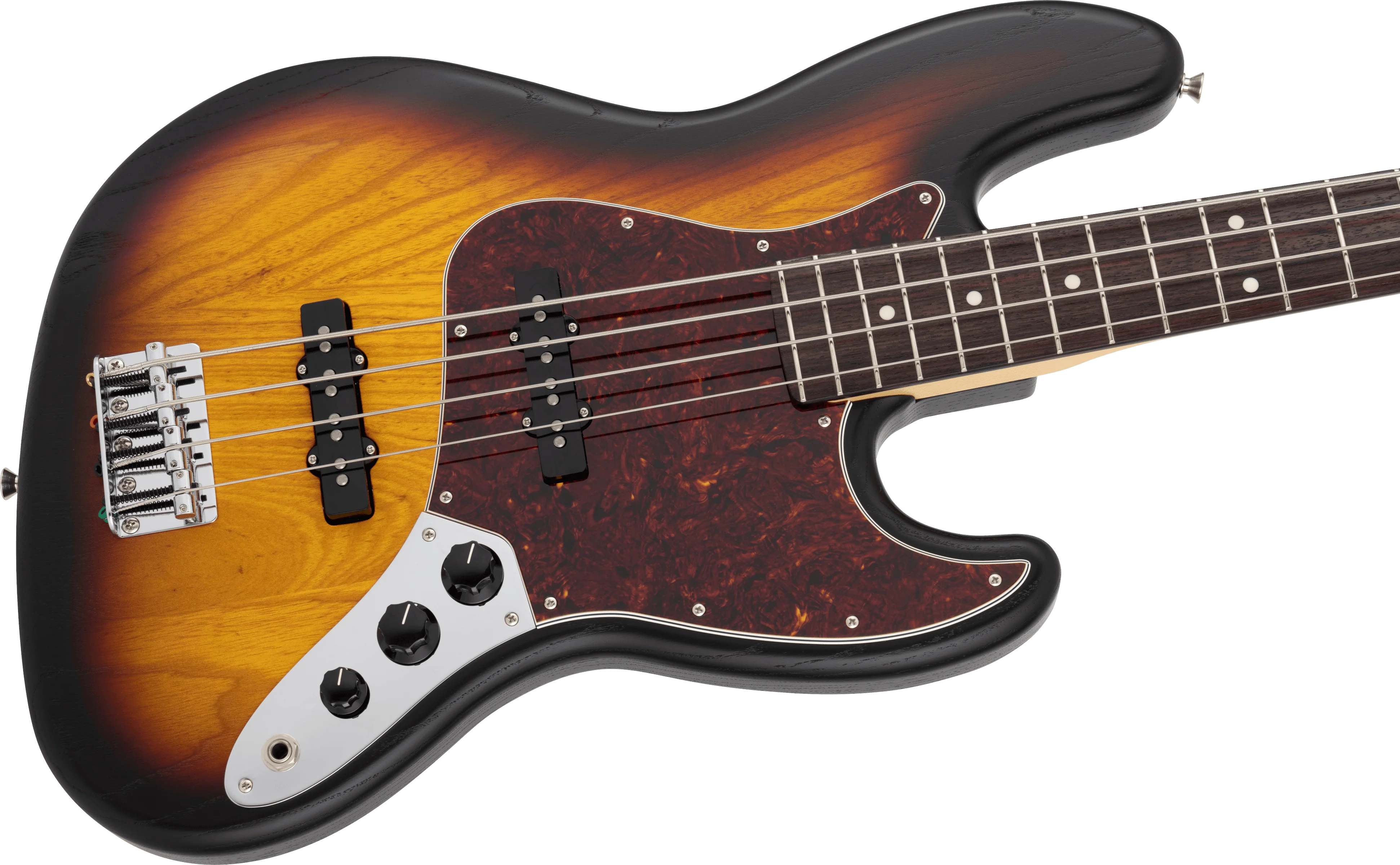 Fender Limited Edition Made in Japan Jazz Bass, Raw Ash - Image 4