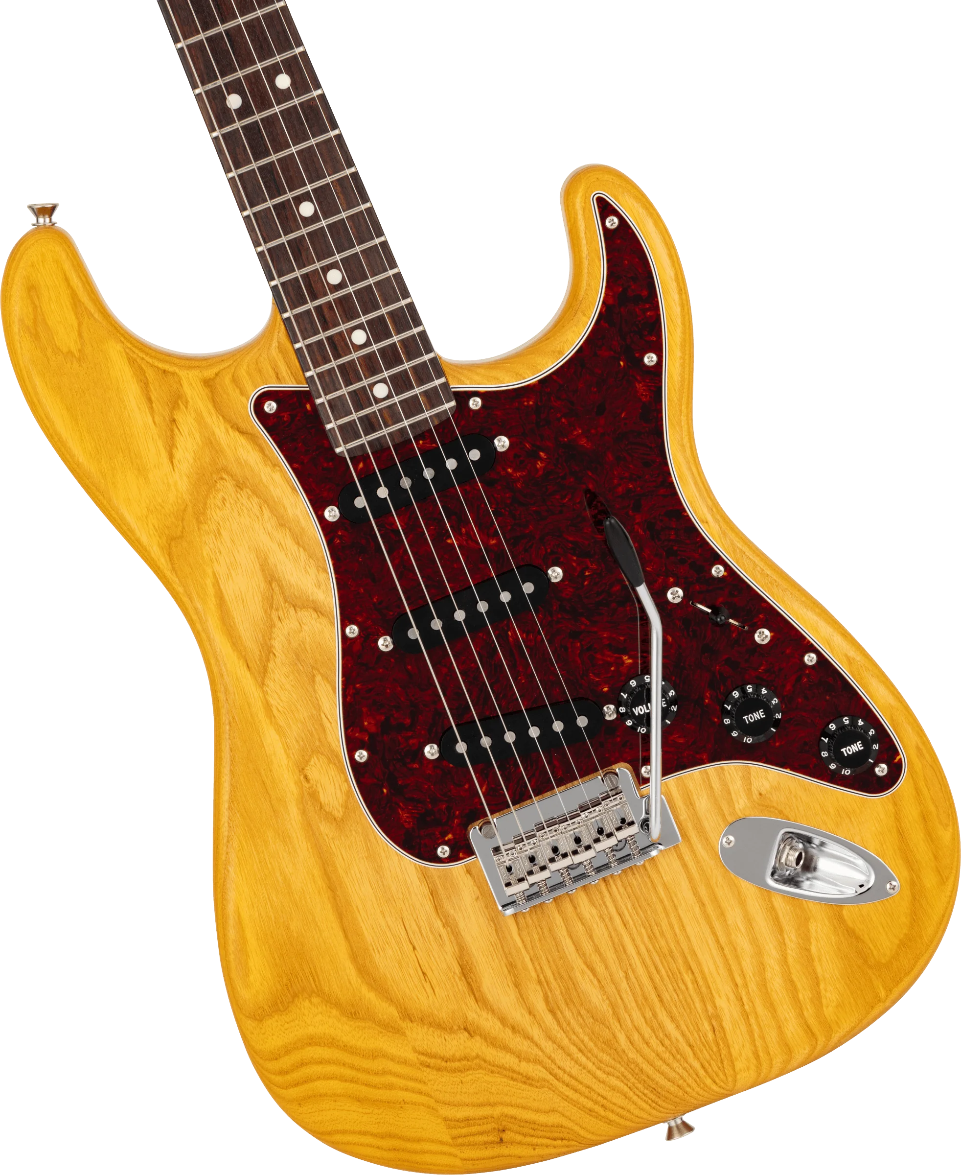 Fender Limited Edition Made in Japan Stratocaster, Raw Ash - Image 5