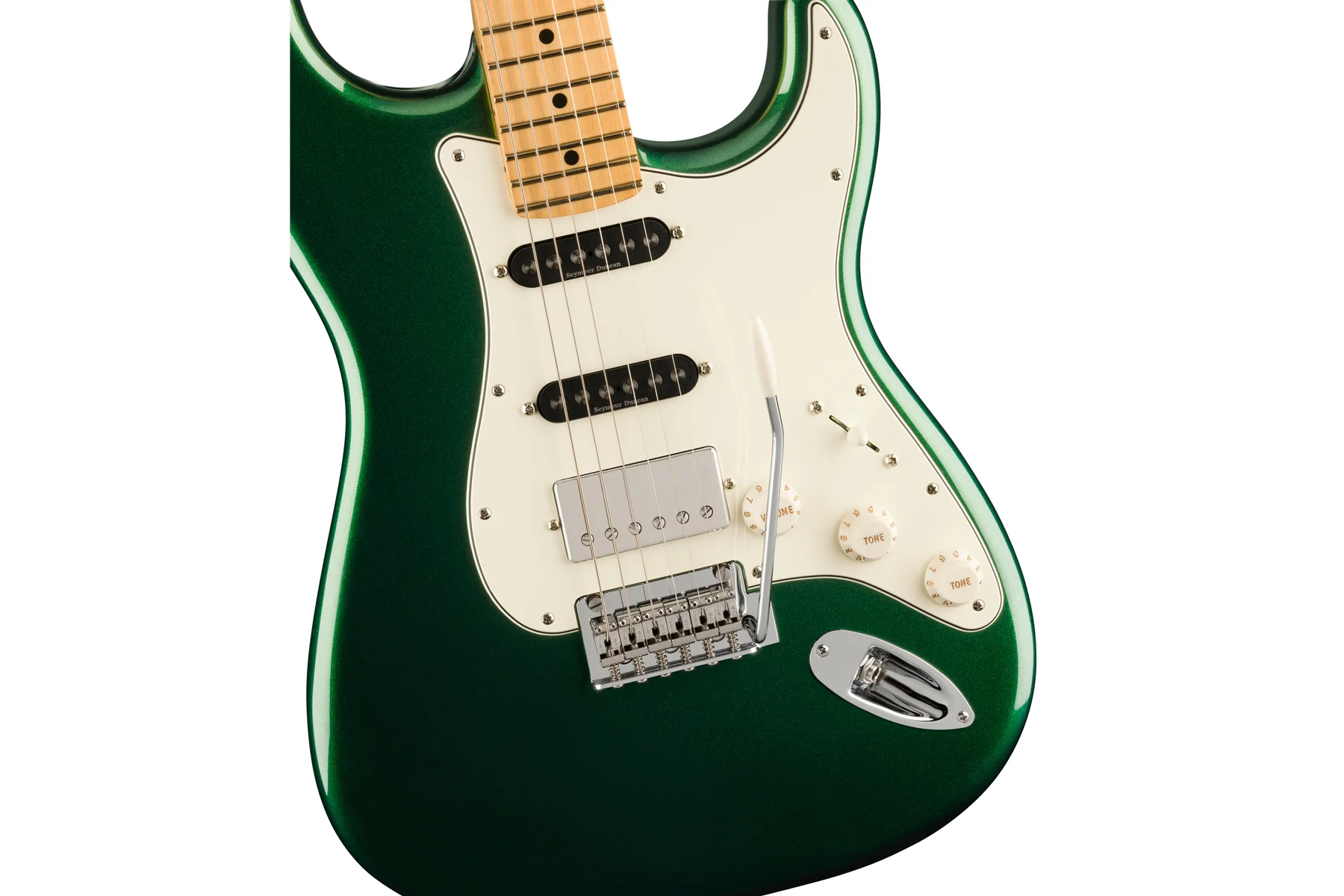Fender Limited Edition Player Stratocaster HSS British Racing Green - Image 4