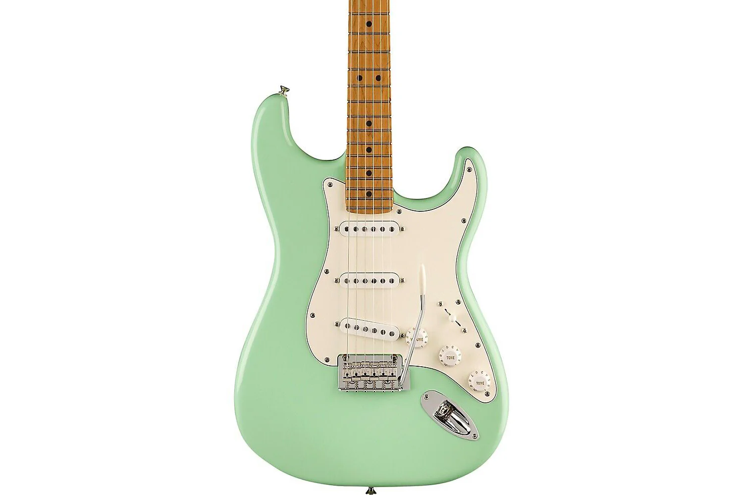 Fender Limited Edition Player Stratocaster Surf Green (Roasted Neck) - Image 3