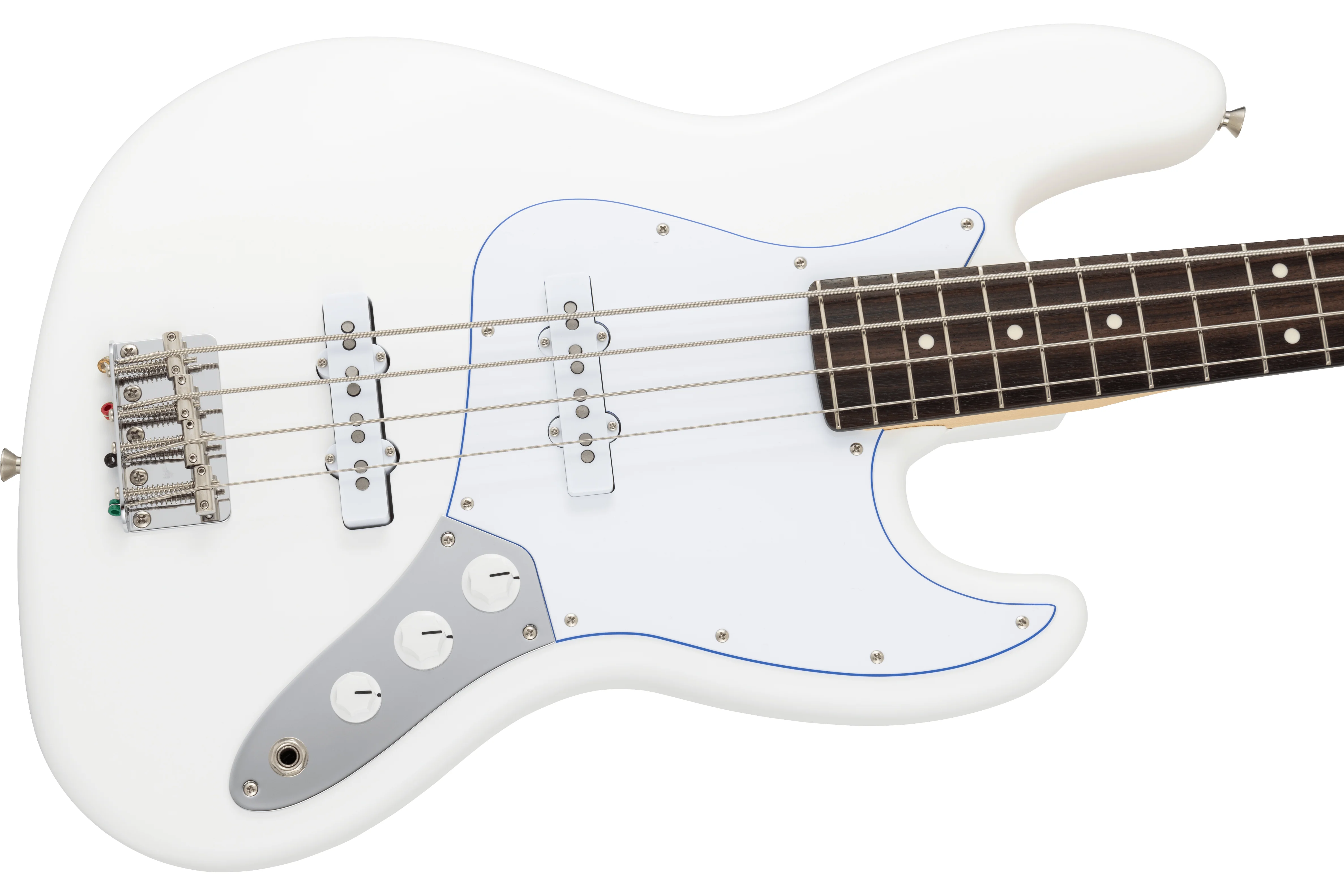 Fender Made in Japan Limited Hybrid II Jazz Bass, Blanc - Image 3