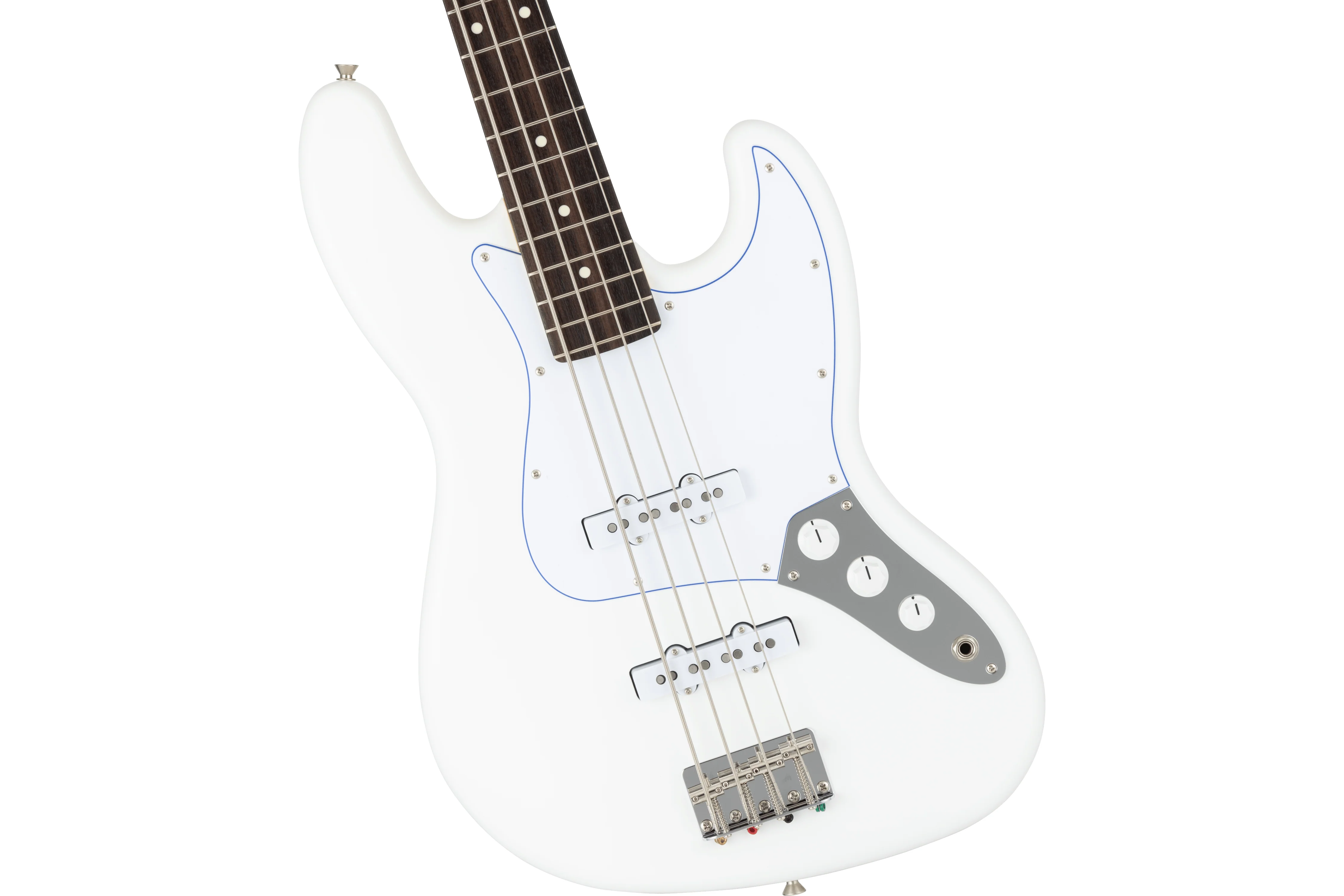 Fender Made in Japan Limited Hybrid II Jazz Bass, Blanc - Image 4