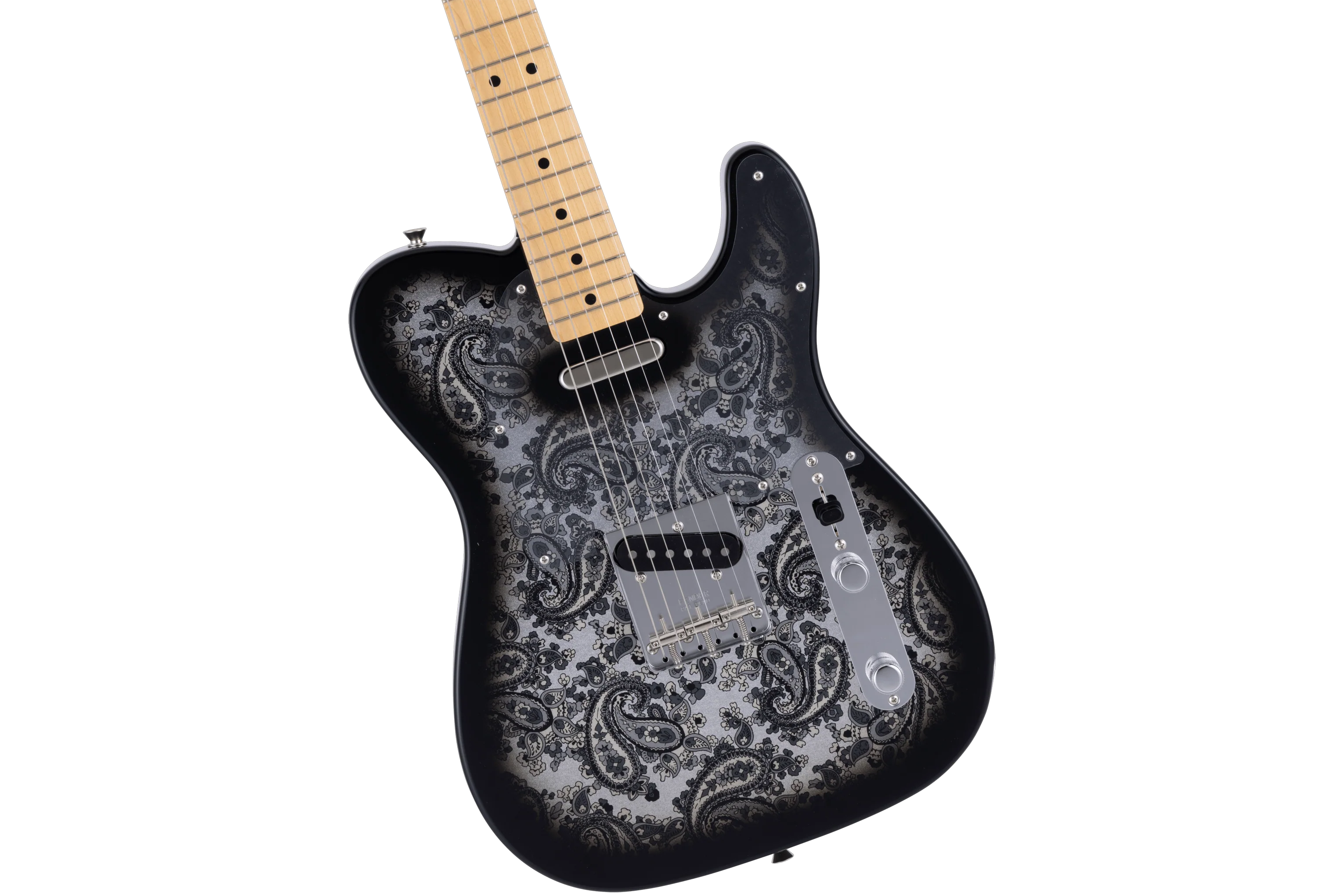 Fender Made in Japan Limited Telecaster Black Paisley - Image 3