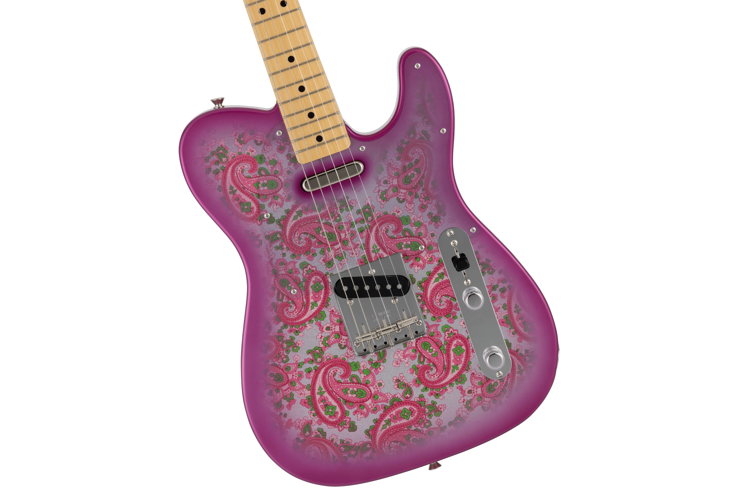 Fender Made in Japan Limited Telecaster Pink Paisley - Image 3