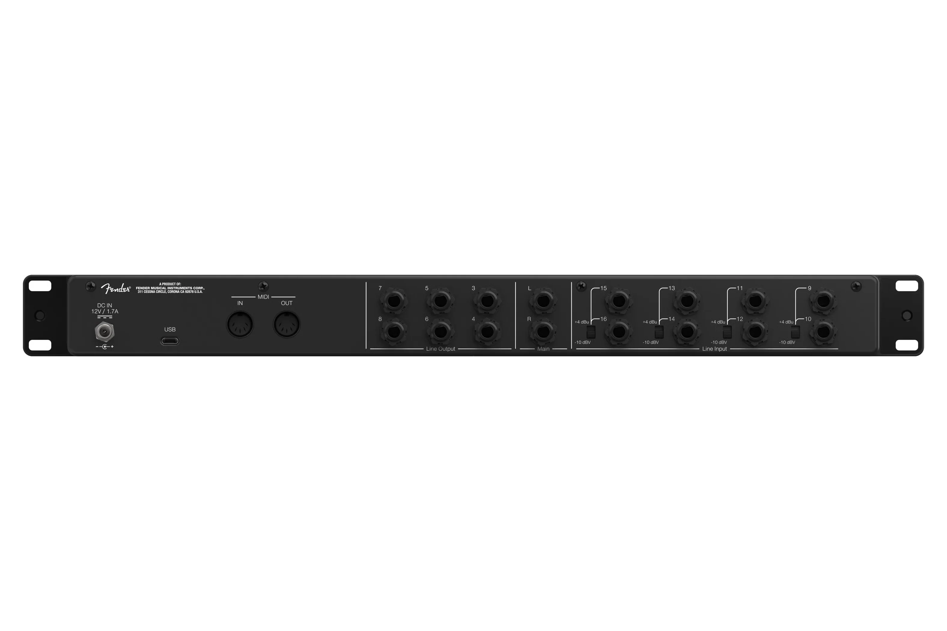 Fender Quantum LT 16 USB-C Audio Interface - Image 5