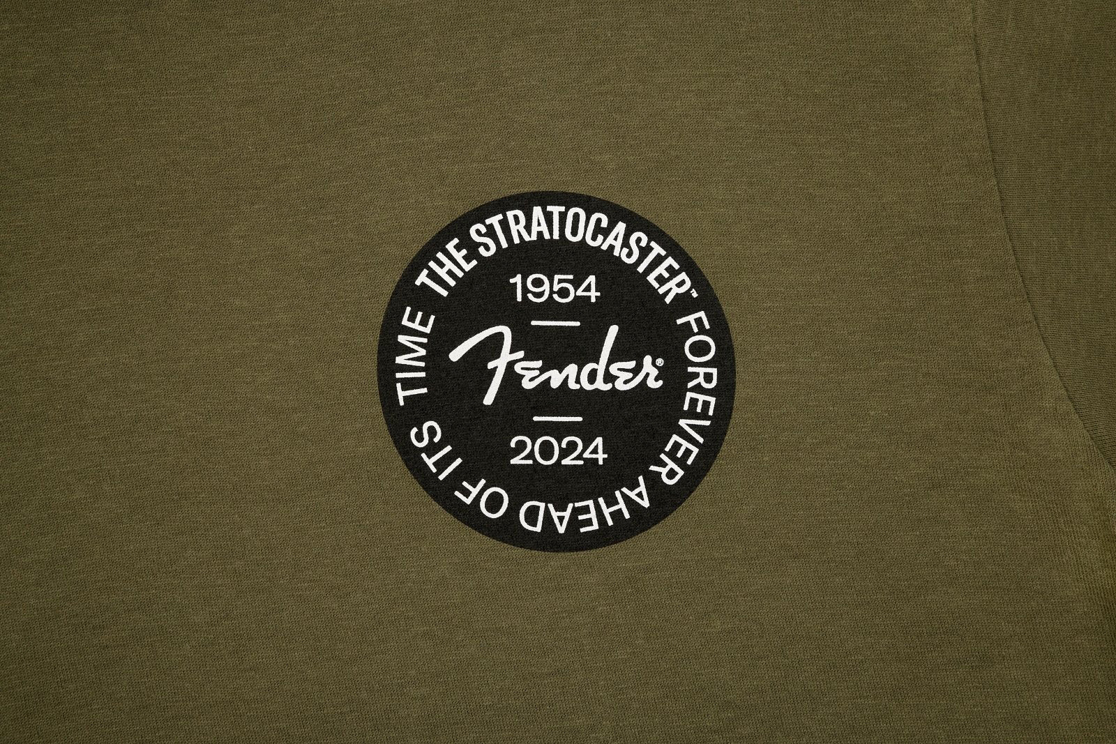 Fender Stratocaster 70th Anniversary Badge Tee - Image 2